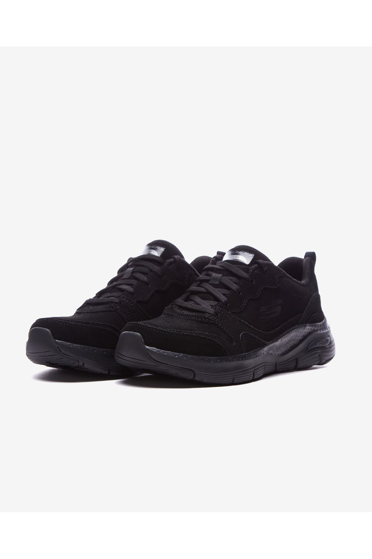 کفش های فضای باز مشکی زنانه ورزشی سیاه ARCH FIT BBK Skechers