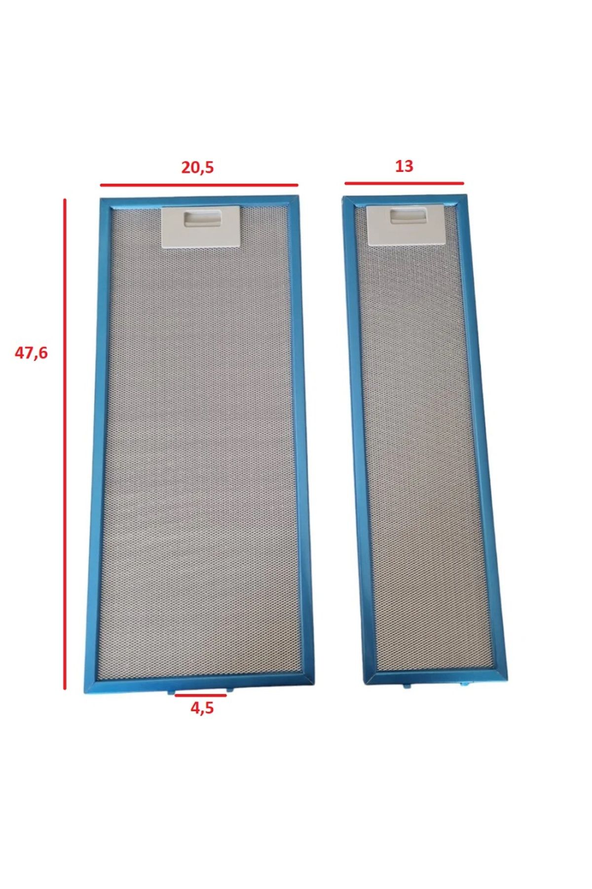 Arçelik ARÇELİK P171 TI/TG/TB ASPİRATÖR ALÜMİNYUM FİLTRE TAKIMI (1 İÇ - 1 DIŞ 2 ADET)