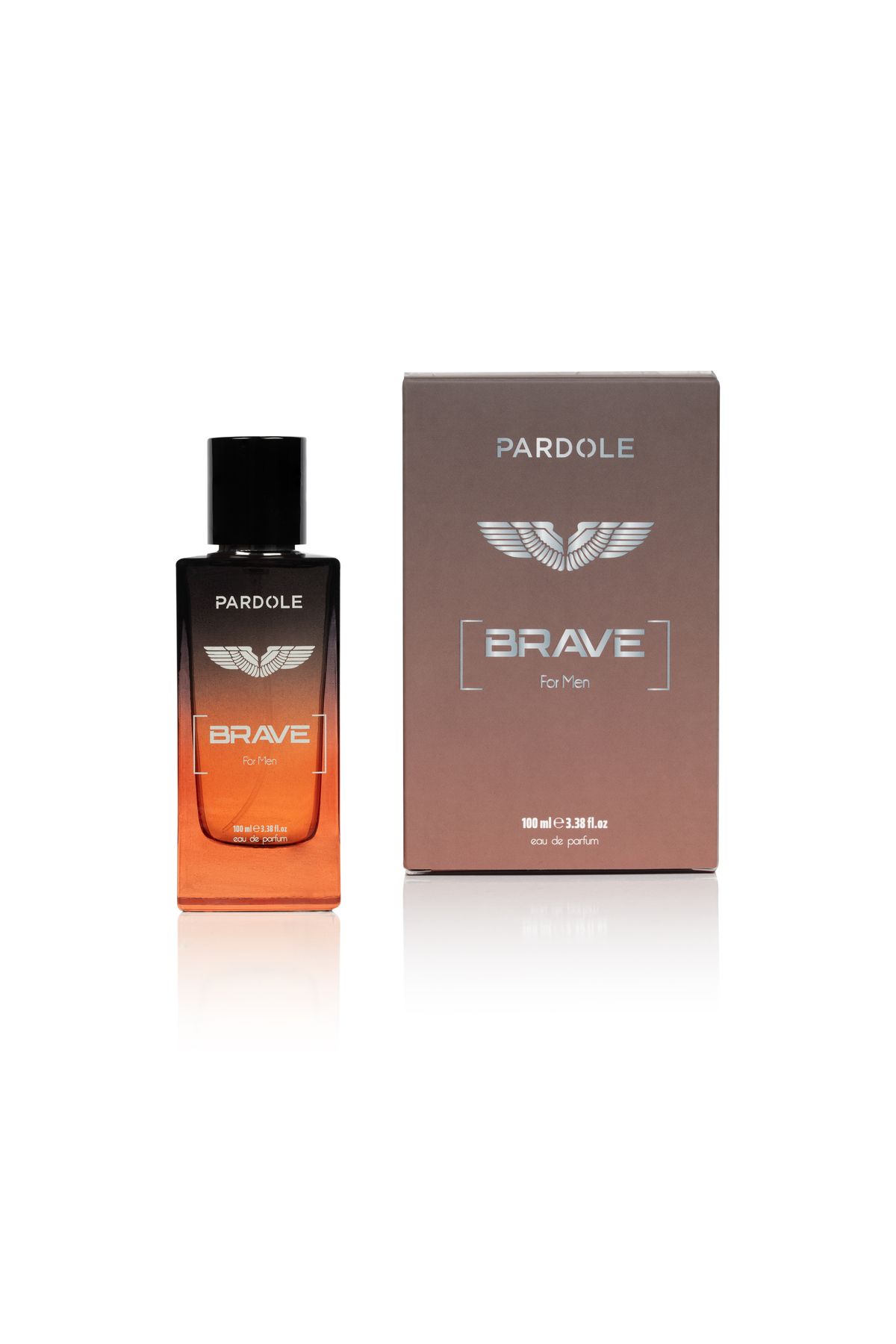 PARDOLE Brave EDP Erkek Parfüm 100 ml | Oryantal | Bergamot, Amber, Ada Çayı, Paçuli, Ananas, Vanilya