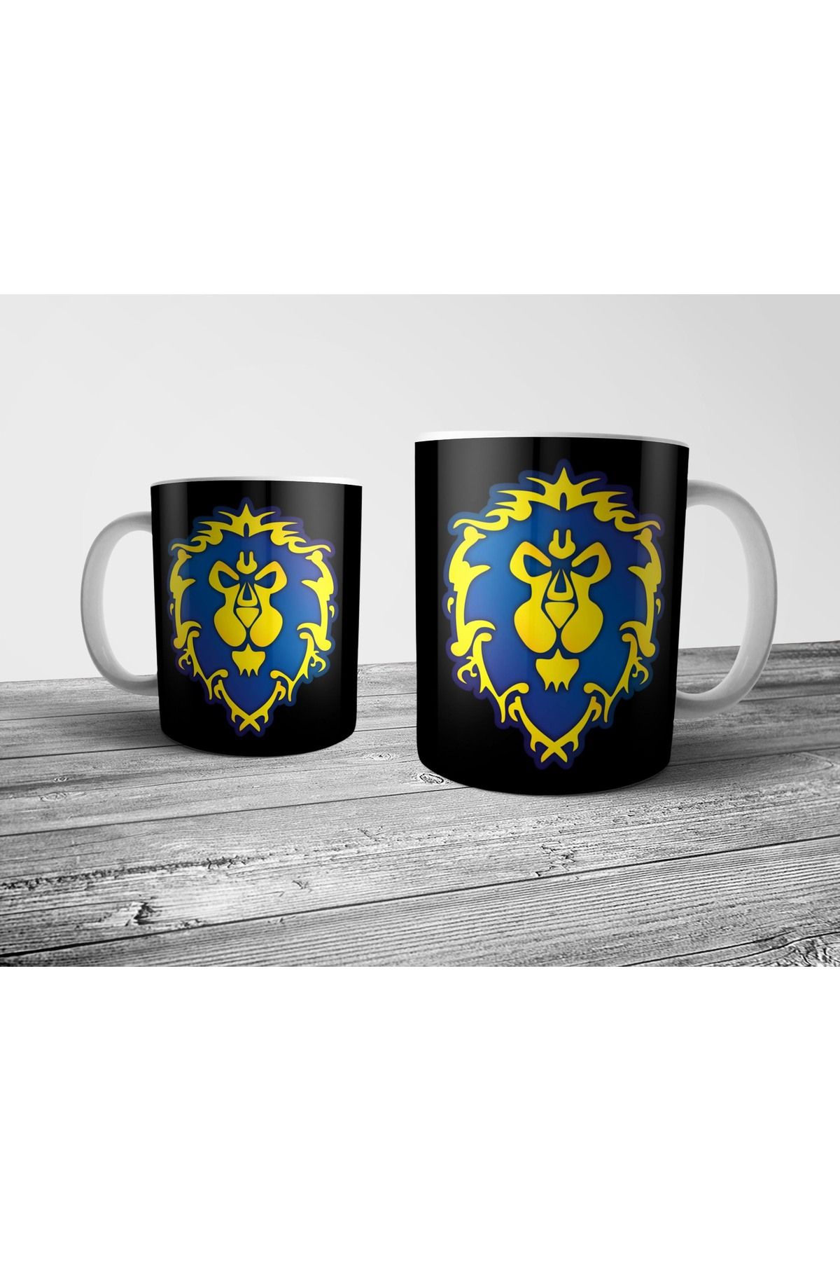Pixxa World of Warcraft Alliance Kupa Bardak Model 1
