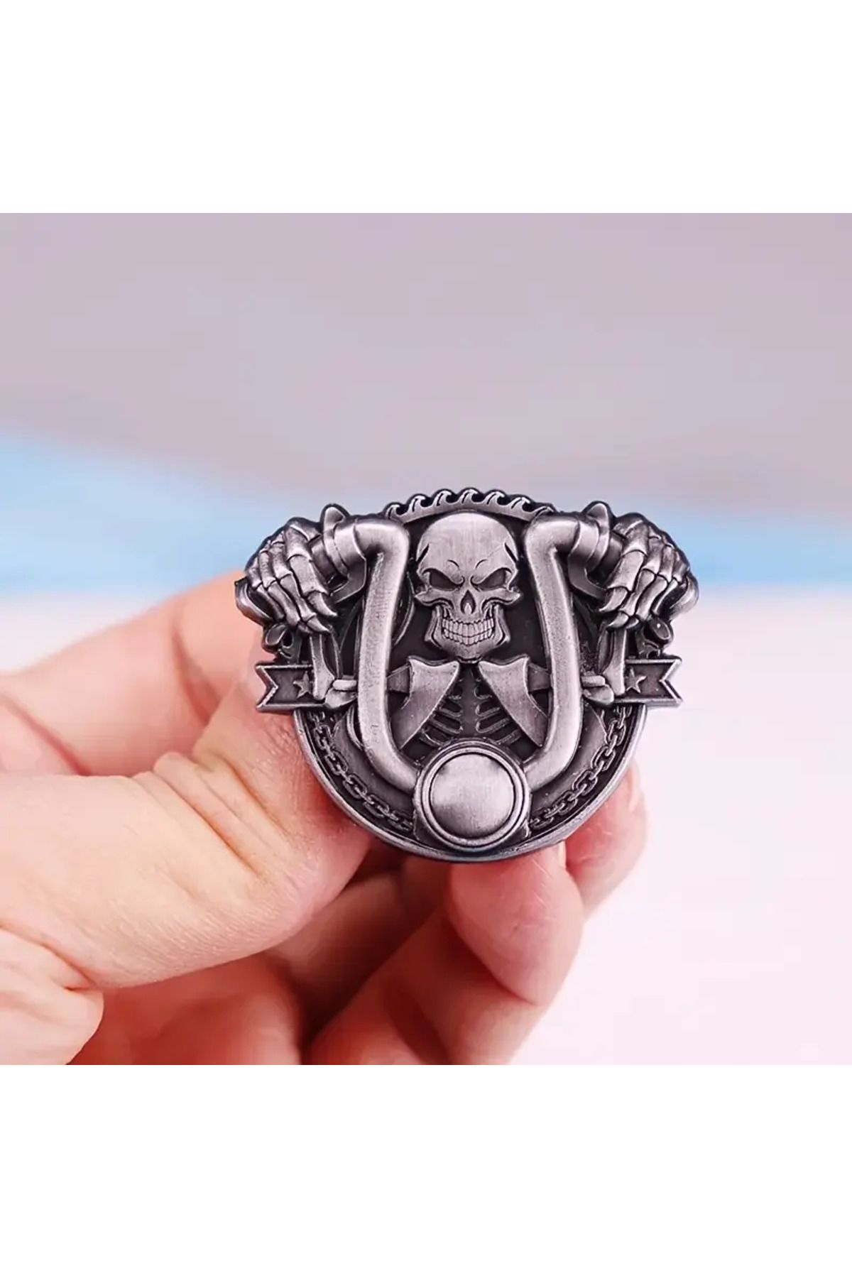 MİLALAZO Kafatası Karga Emaye Pimleri, Özel Motosiklet Kulübü Broş Punk Gotik