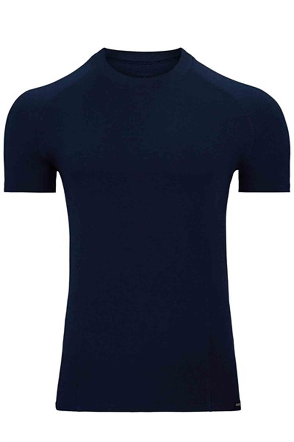 inkasole Vücudu Saran Erkek T-shirt 2535 Lacivert