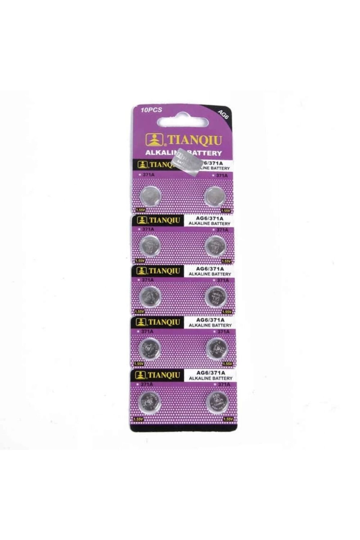 YNT İthalat TıanQıu Ag6 Lr920/371 Alkalin 10'lu Düğme Pil