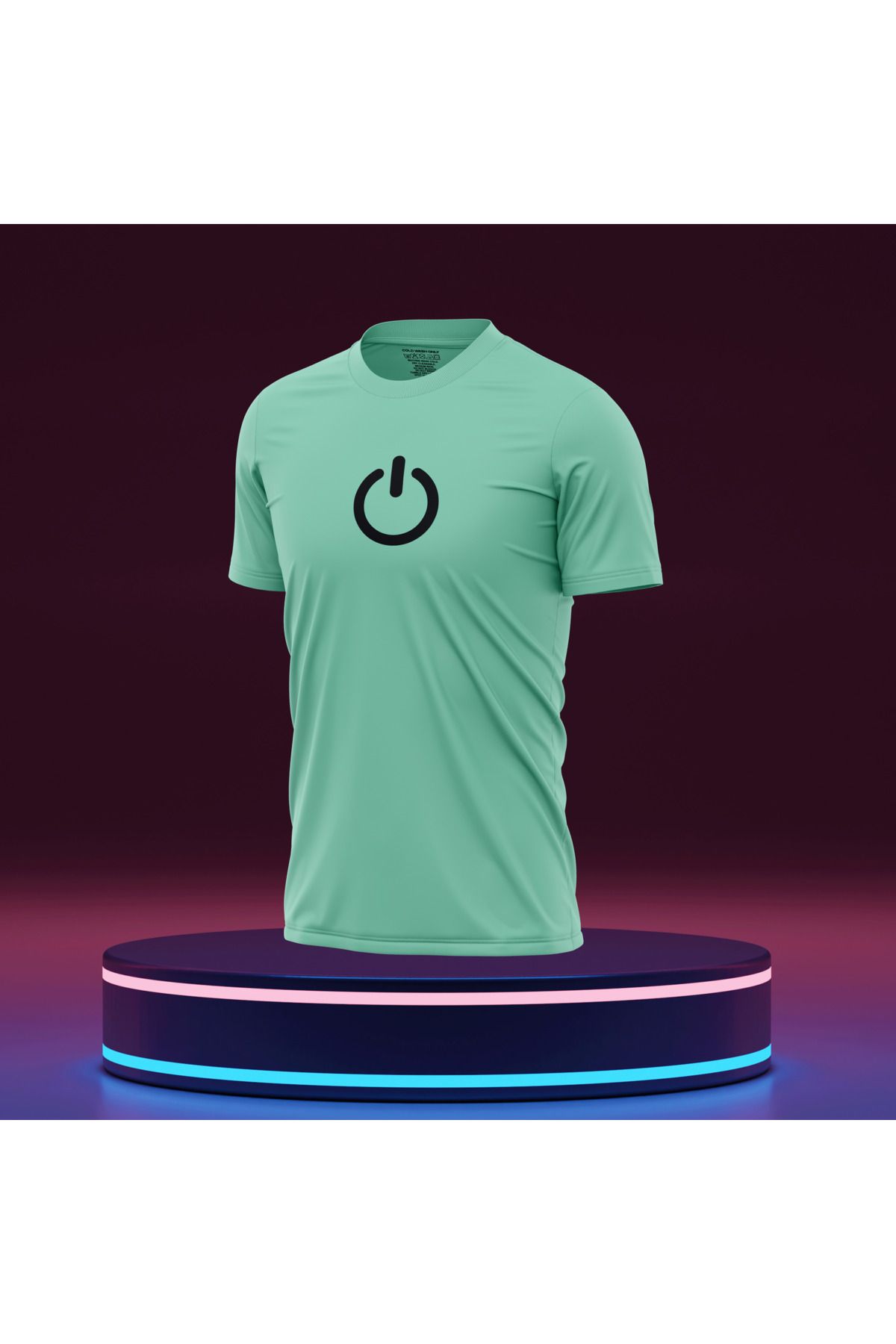 Bulvar Lee Erkek Sıfır Yaka Baskılı Yazlık T-Shirt