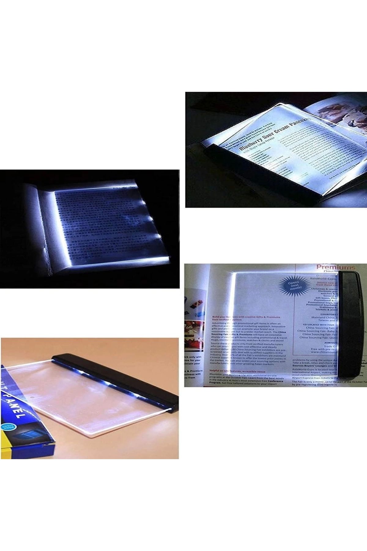 YNT İthalat Kitap Okuma Lambası Led Panel