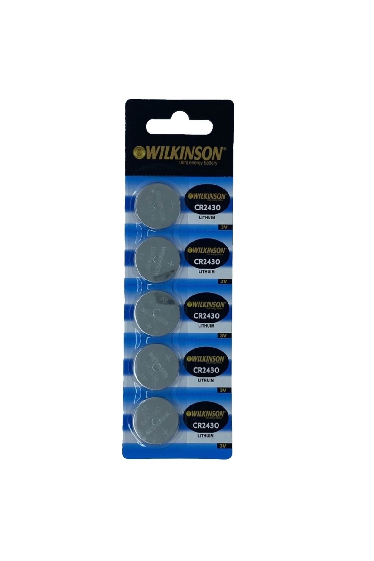 YNT İthalat Wılkınson 2430 3v Lityum Düğme Pil 5'li Paket
