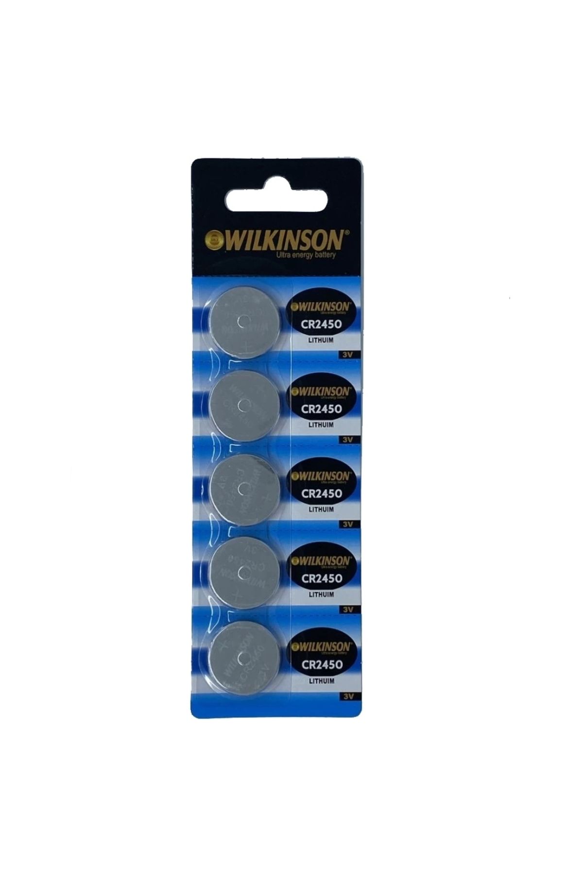 YNT İthalat Wılkınson 2450 3v Lityum Düğme Pil 5'li Paket