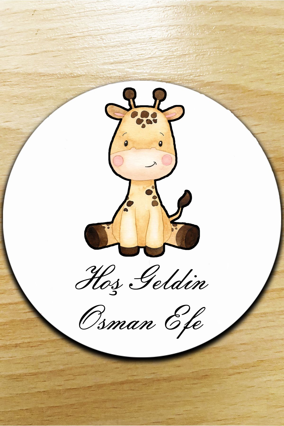 Emr Store Zürafa Figürlü Bebek Magnet 10 Adet Hediyelik Çocuk Magnet