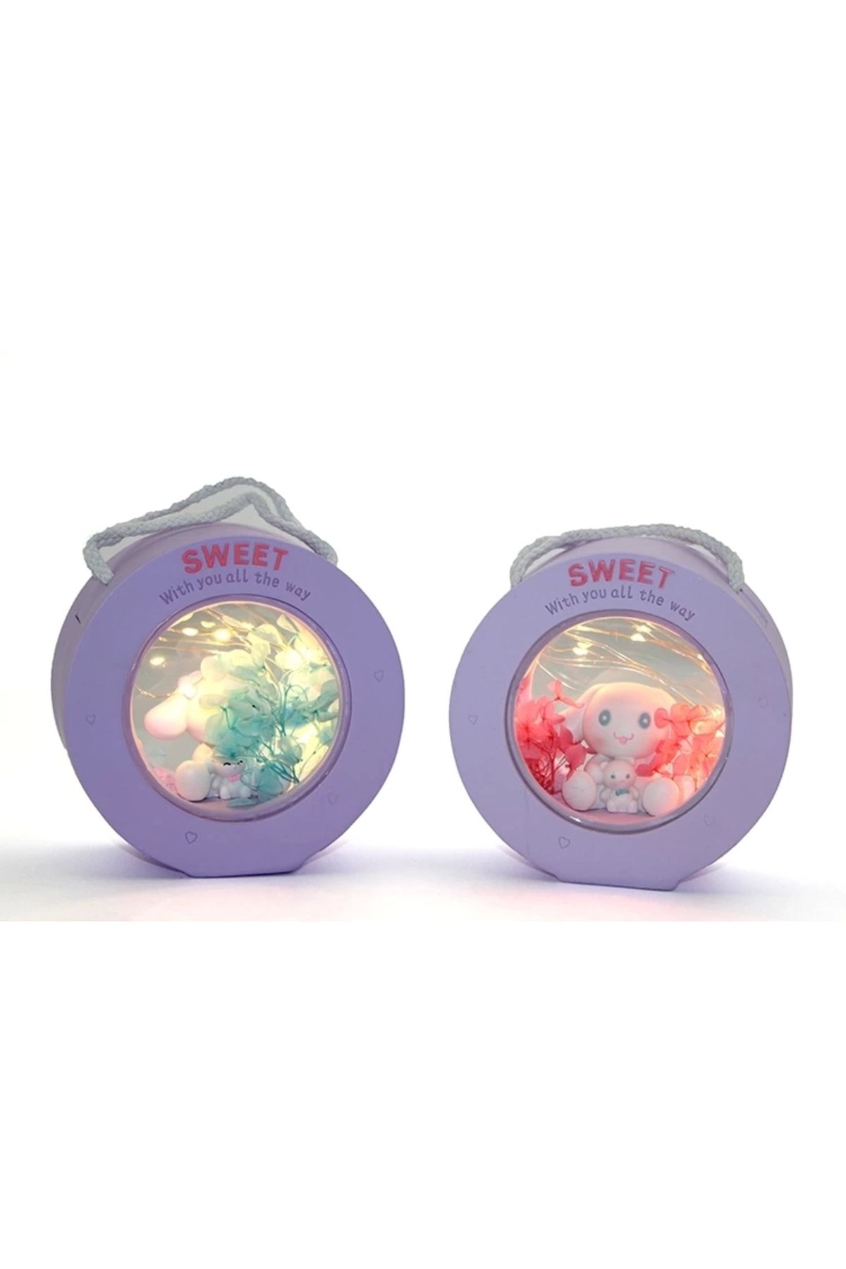 YNT İthalat Polyester Hello Kitty Cinnamoroll Masa Üstü Lamba Alk1619