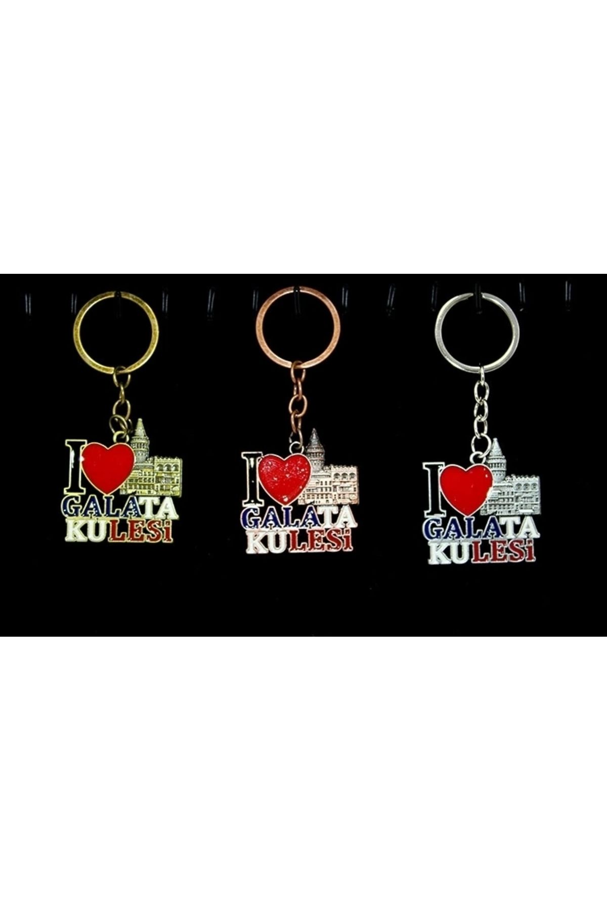STOREMAX Metal Galata Kulesi Anahtarlık Alk2208