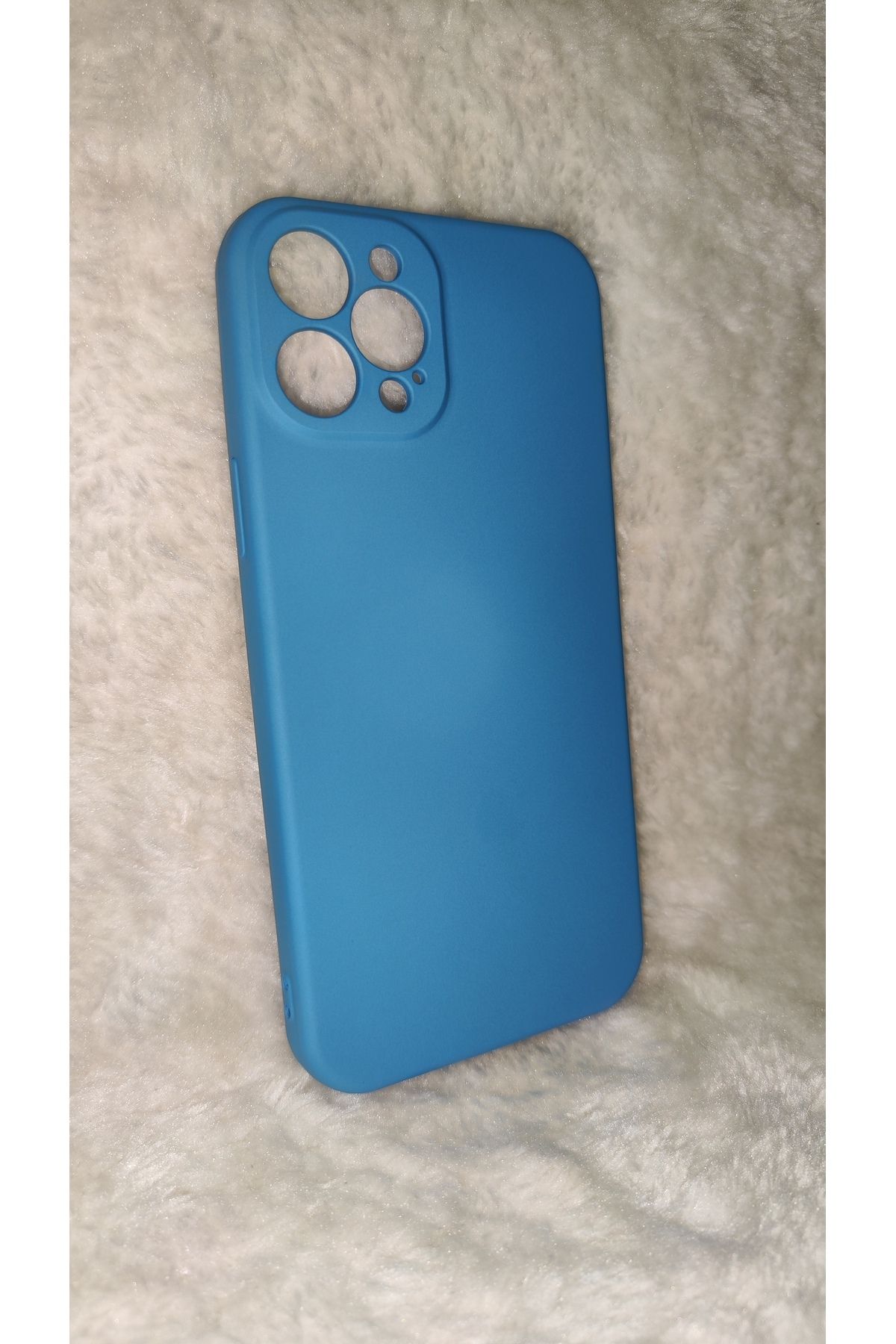 QEM IPHONE 12 PRO MAX YUMUŞAK DOKULU LANSMAN KILIF