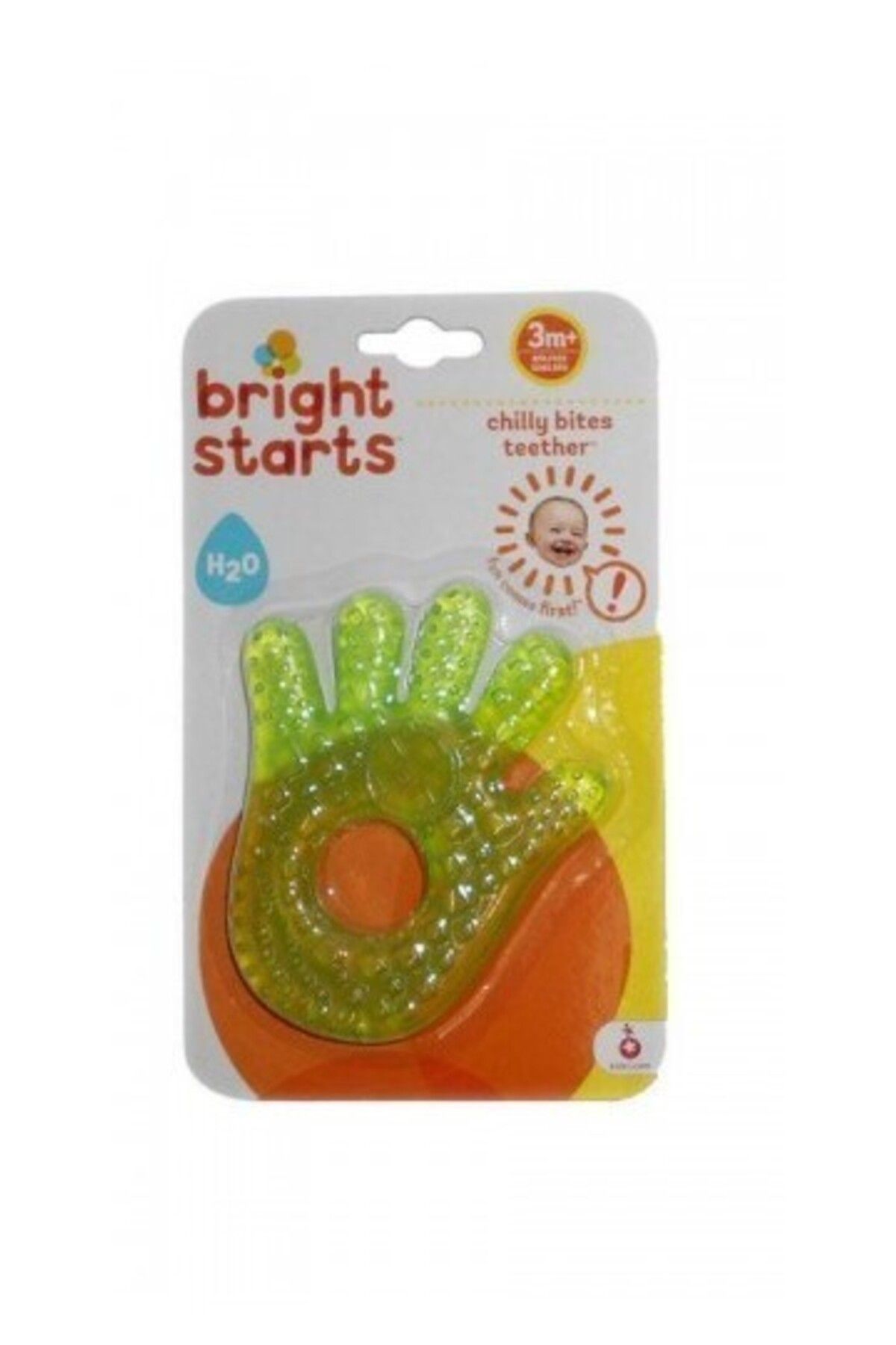 fiyora Bright Starts El Şeklinde Sulu Dişlik - Yeşil