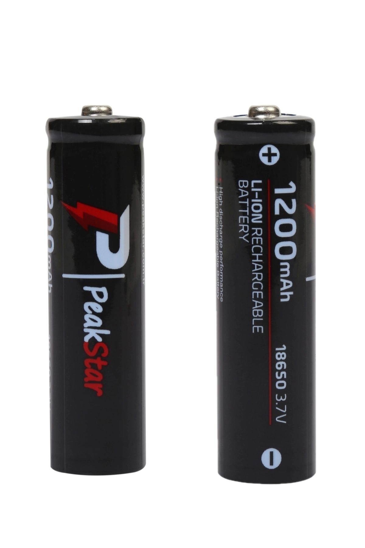 YNT İthalat 3.7 V 1200 Mah Şarj Edilebilir 18650 Turbo Model Li-ion Şarjlı Pil