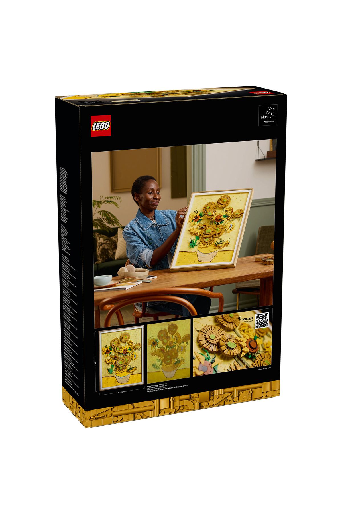 LEGO-Vincent Van Gogh – Sunflower Code 31215 2