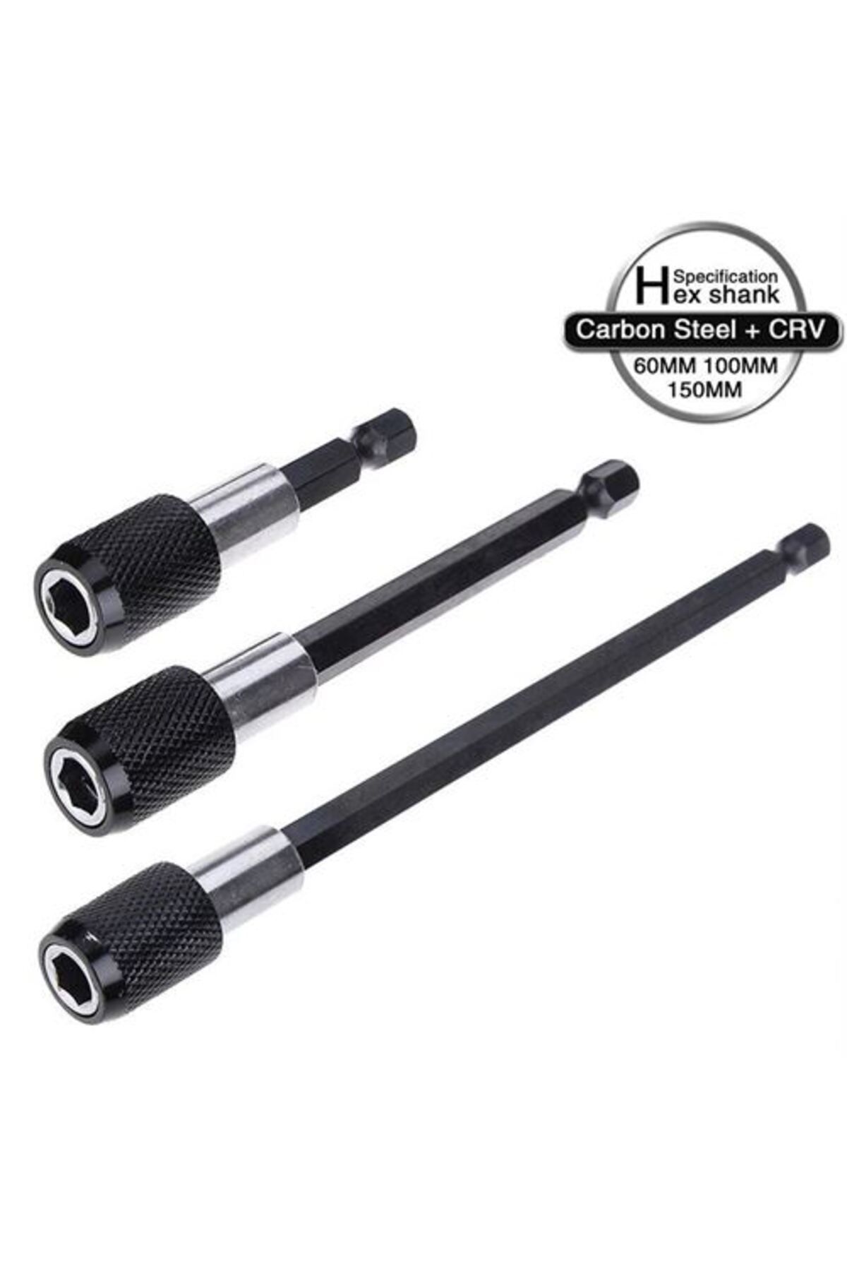 AYLİNA 6 10 15 cm 3 lü Bits Uzatma Adaptörü