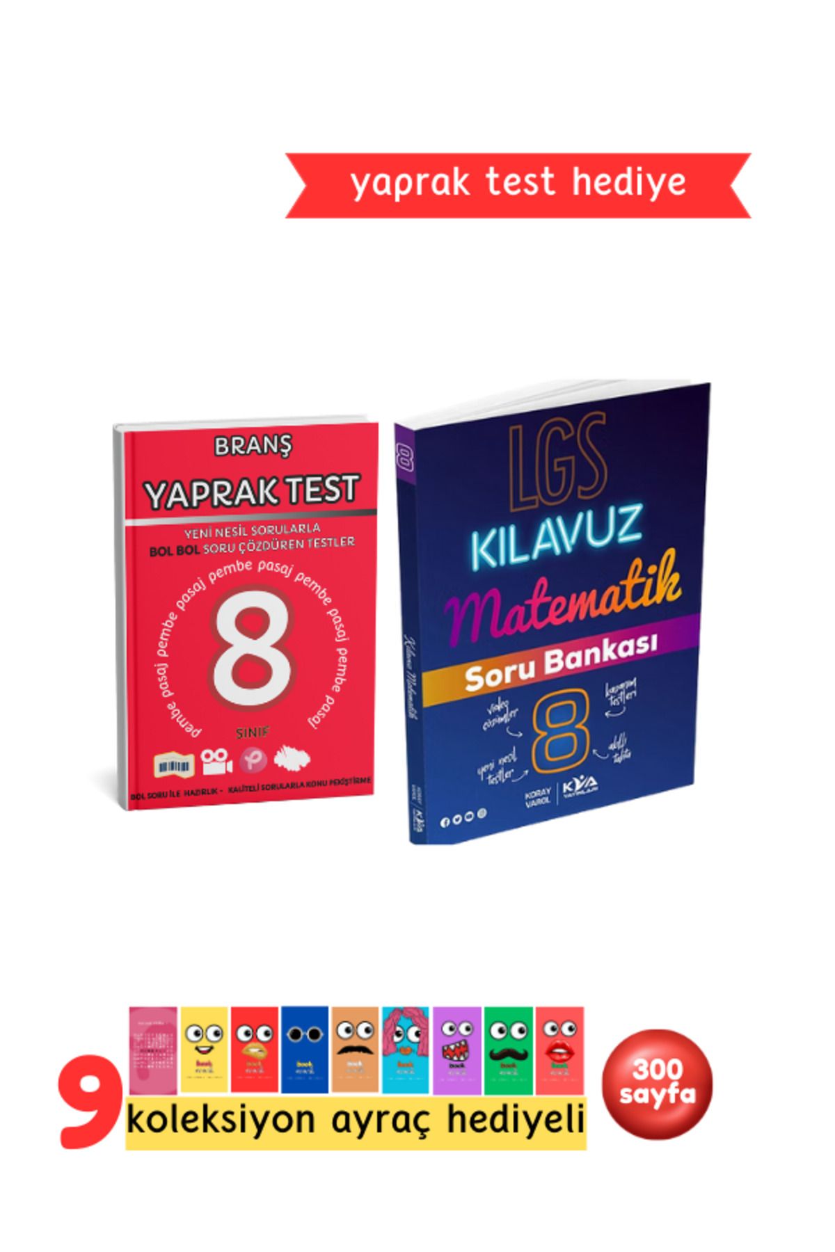 Pembe Yayınevi KVA Yayınları 8. Sınıf Matematik Kılavuz Soru Bankası