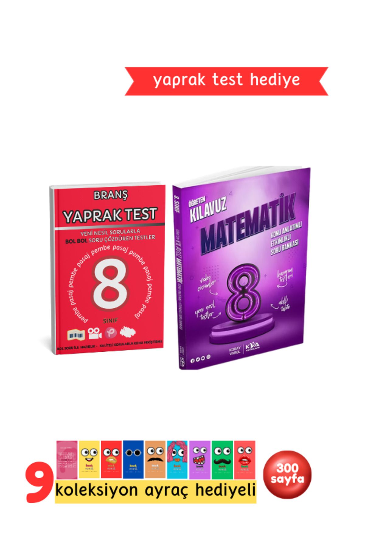Pembe Yayınevi KVA Yayınları 8. Sınıf Matematik Öğreten Kılavuz Konu Anlatımlı Etkinlikli Soru Bankası