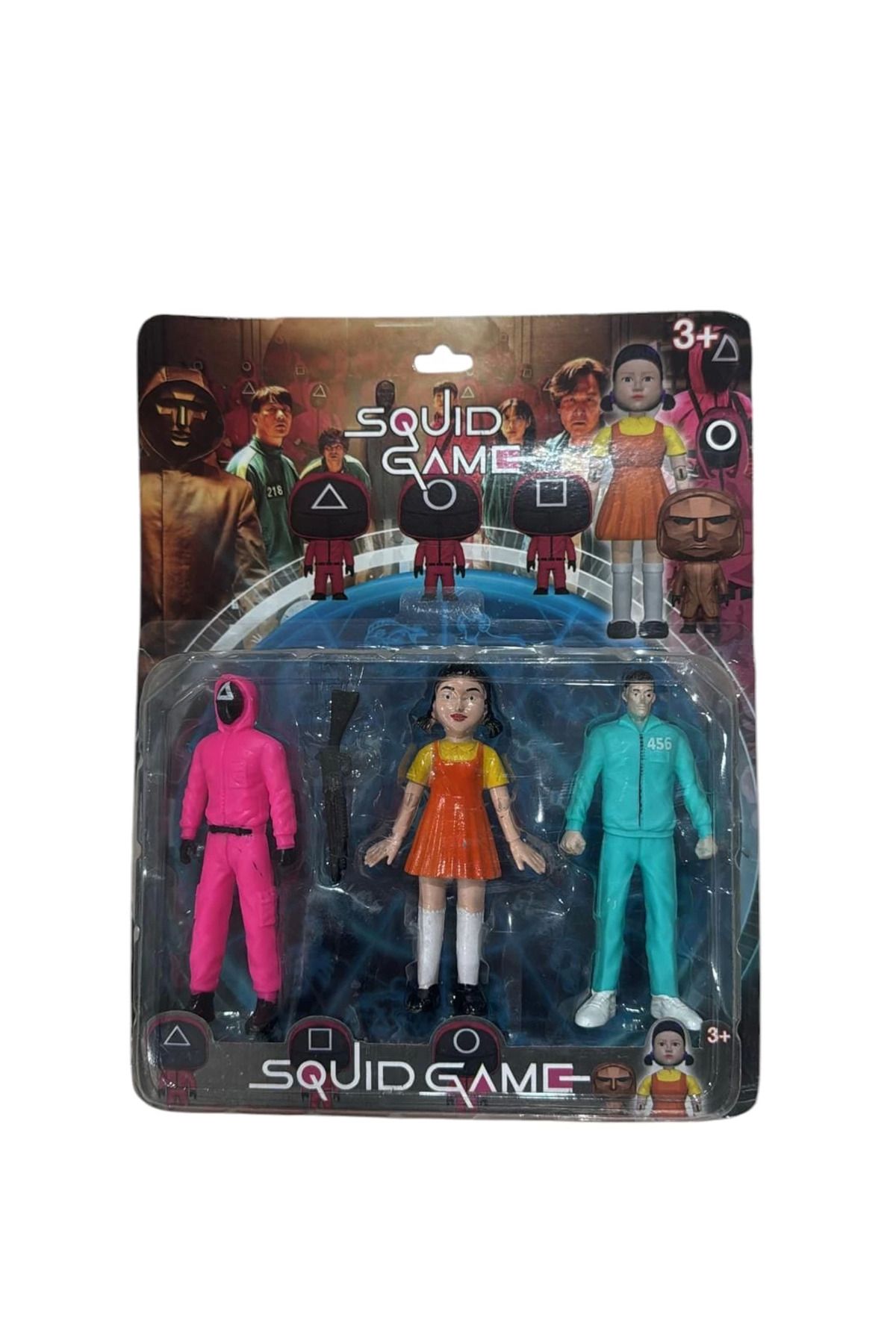gnsstore ÜÇLÜ MASKELİ FİGÜR