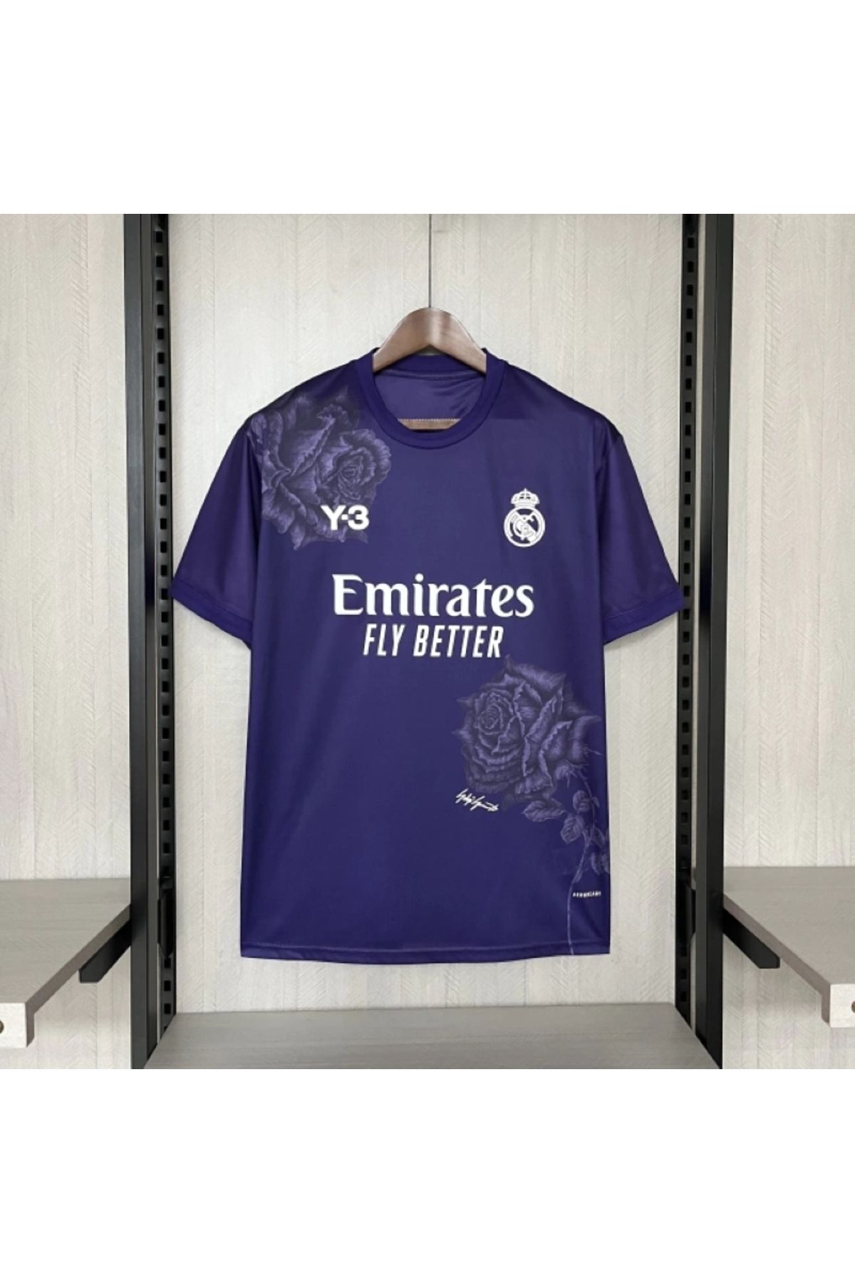 Lion Spor R'eal M'adrid 2023-24 Sezonu Mor Güllü Tasarım Forması