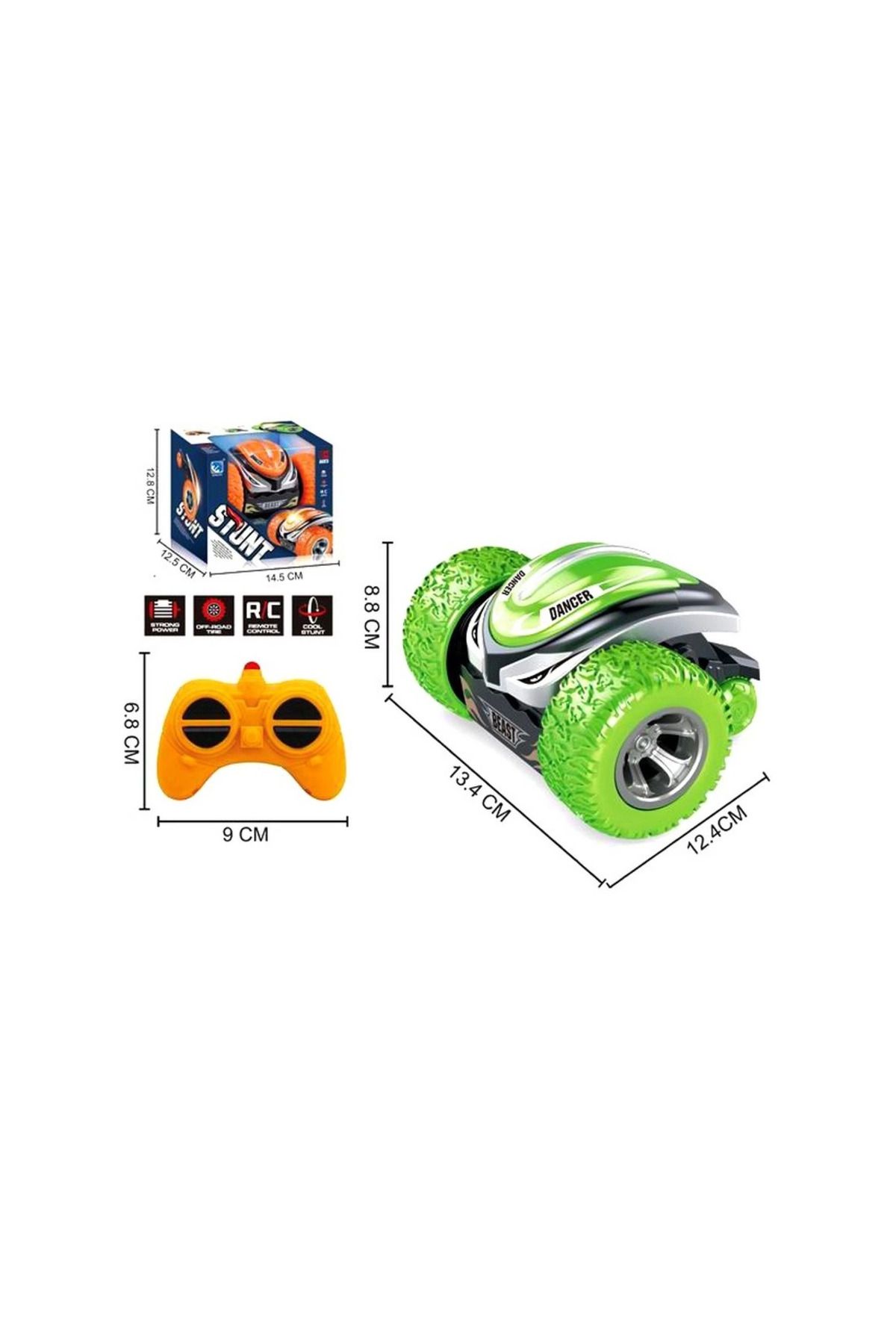 gnsstore KUMANDALI UZAY ÇILGIN AKROBAT ARABA