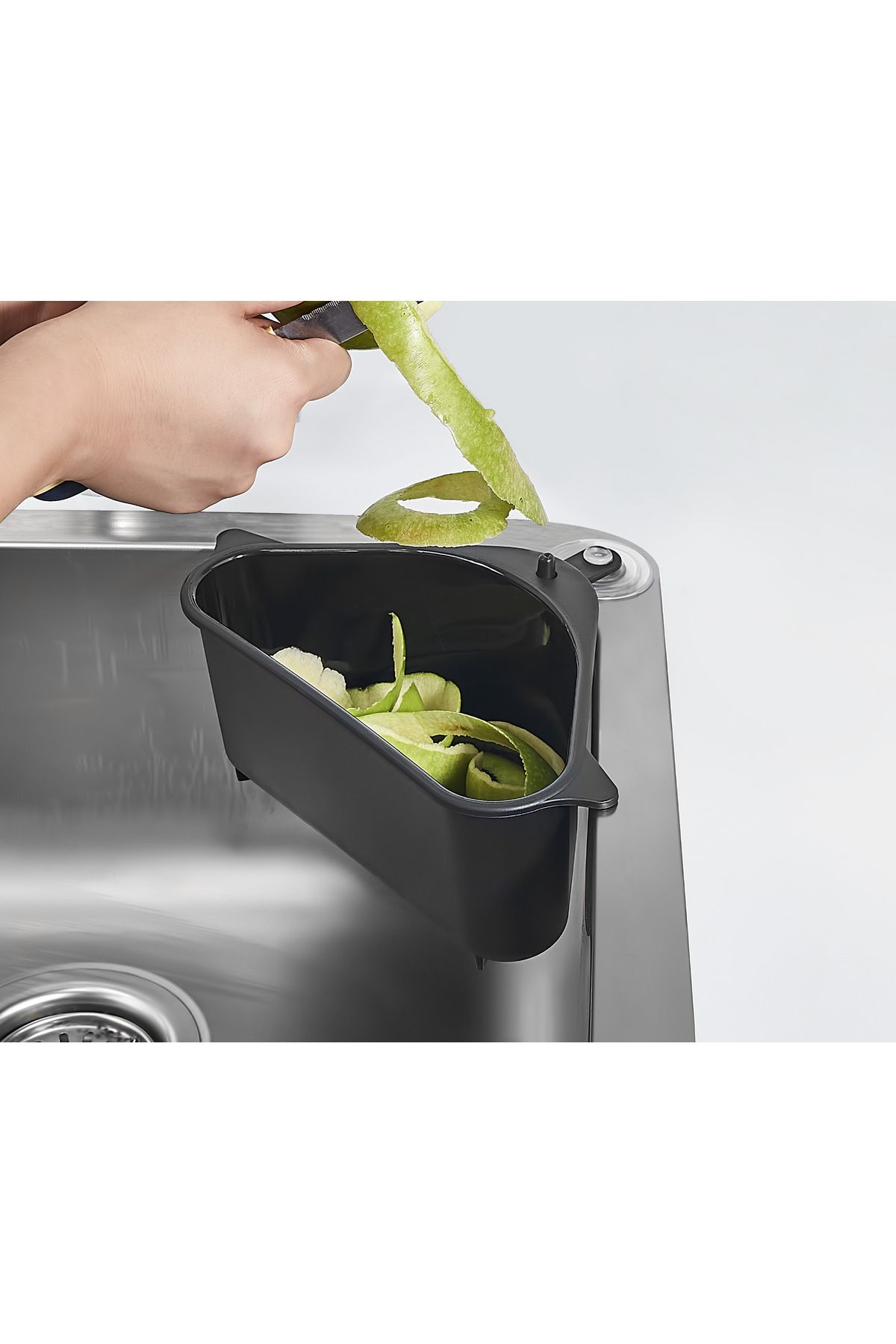 Leony Vantuzlu Süzgeçli Pratik Lavabo Çöpü Çok Amaçlı Lavabo Süzgeci