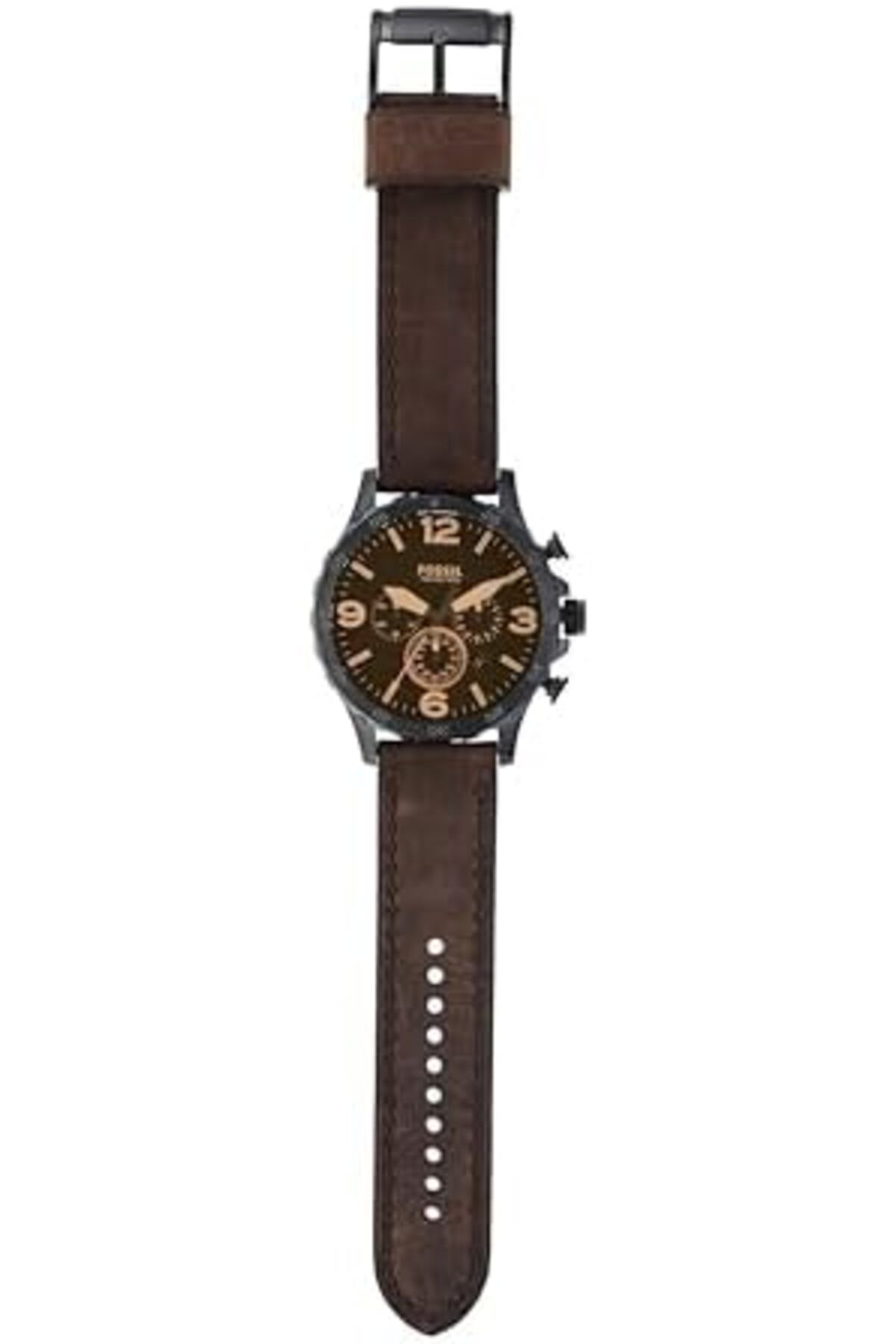 Fossil-Fossil Nate Men's Watch with Oversized Chronograph Watch Dial and Stainless Steel or Leather Band 6