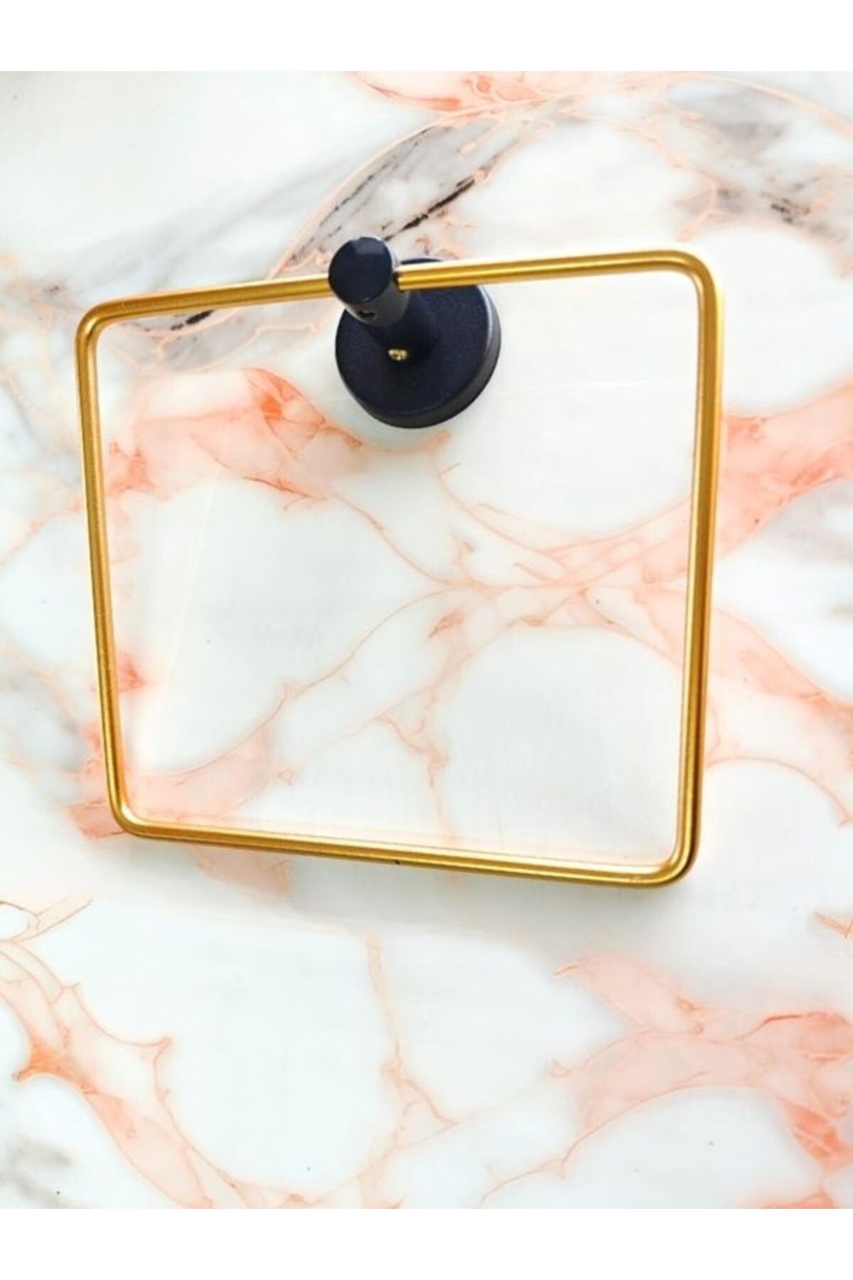 Aktel Banyo Gold Kare Havluluk