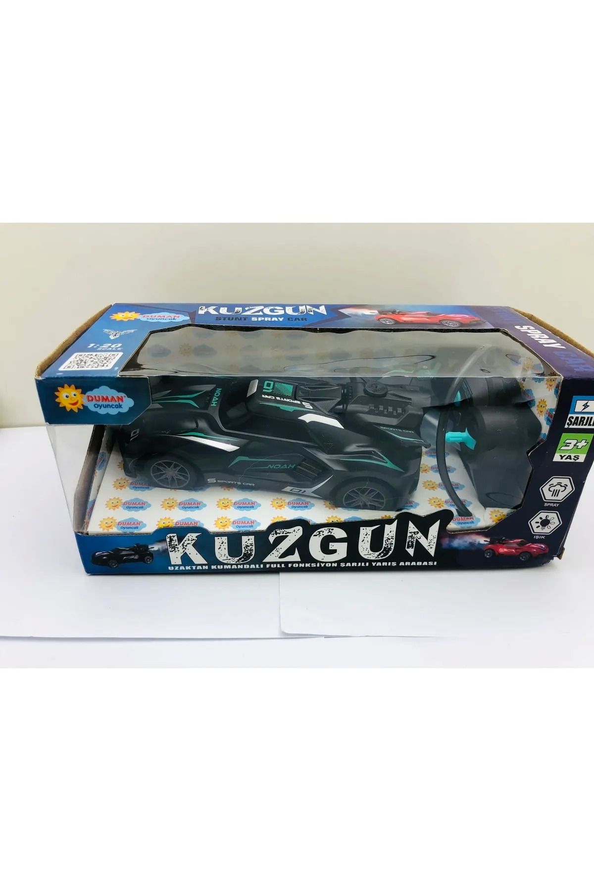 gnsstore DUMAN ÇIKARAN ŞARJLI KUMANDALI KUZGUN ARABA