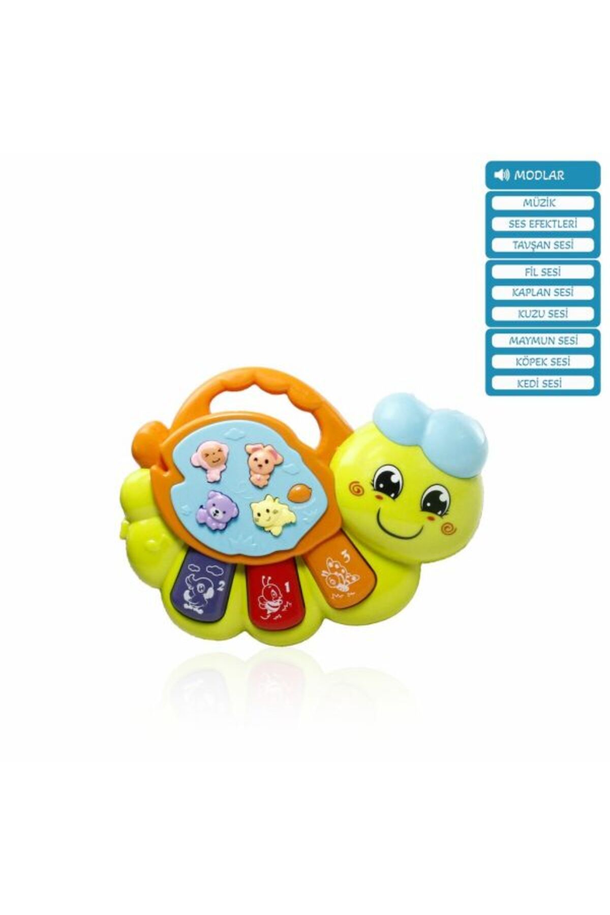 MATMEL Vardem Işıklı ve Müzikli Solucan Org JLG-855-68A