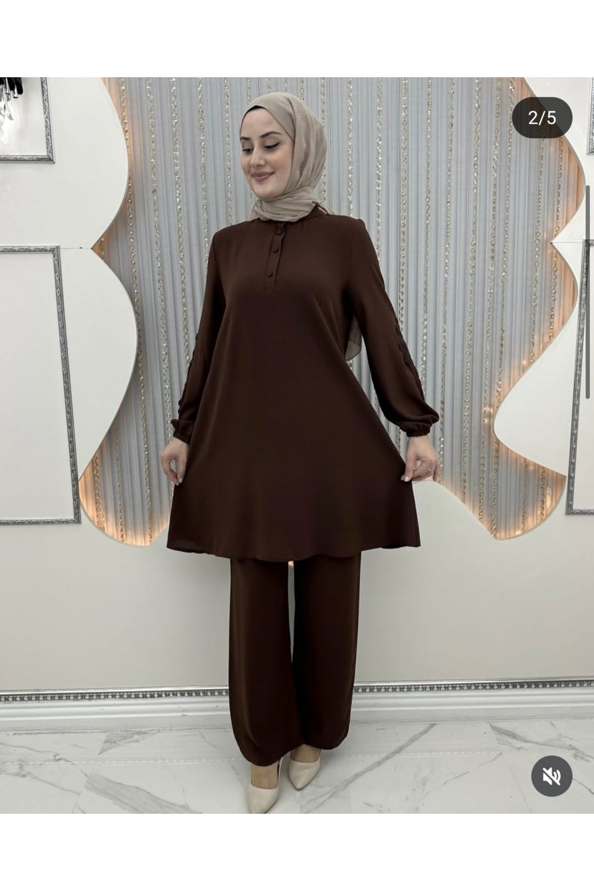 dilek balcı butik Büyük Beden Tesettür Takım