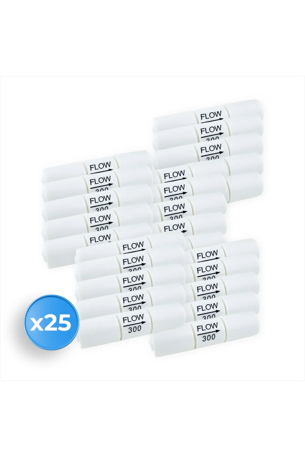 Filter Store Su Arıtma Cihazı Atık Su Kısıtlayıcı (Restriktör) 300 Flow 25 Adet
