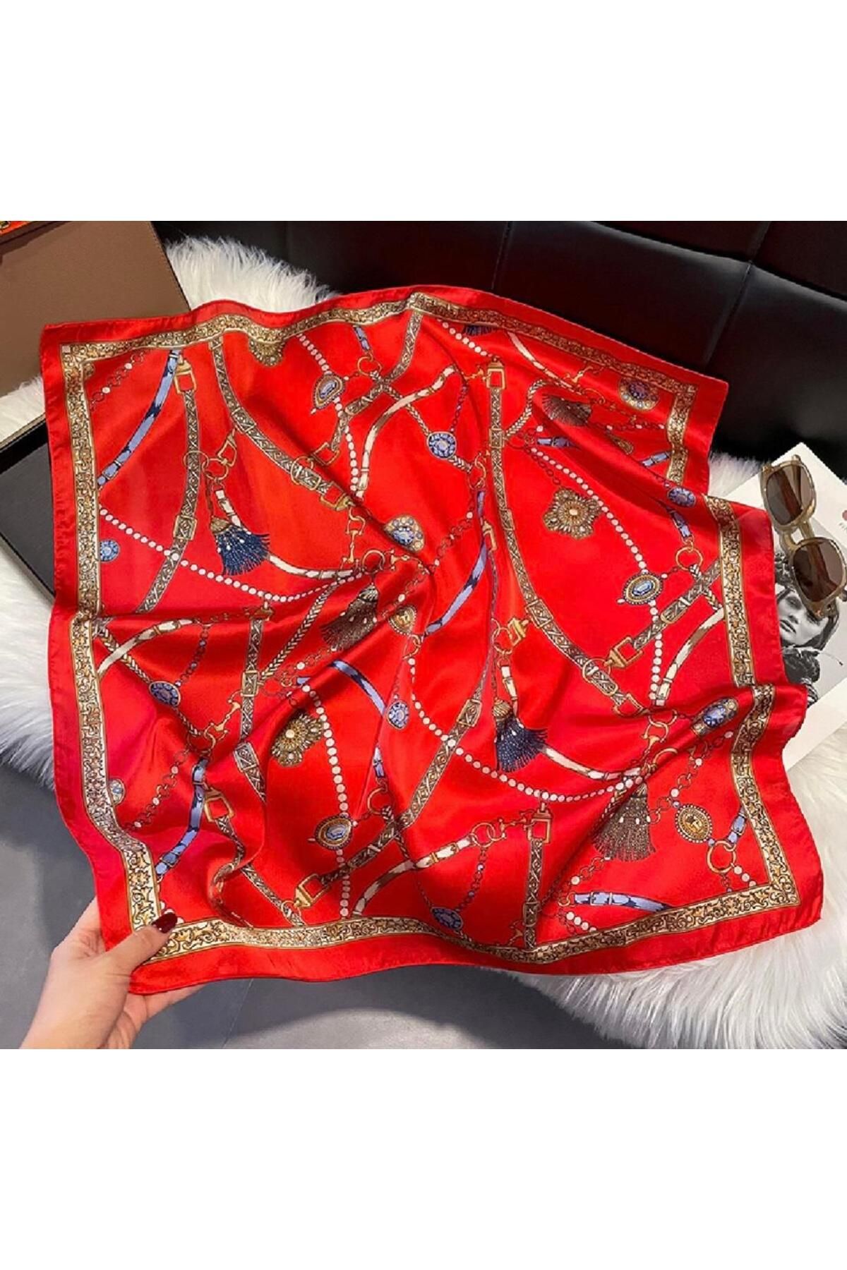 Venus Design Renkli Desenli Şal-Fular