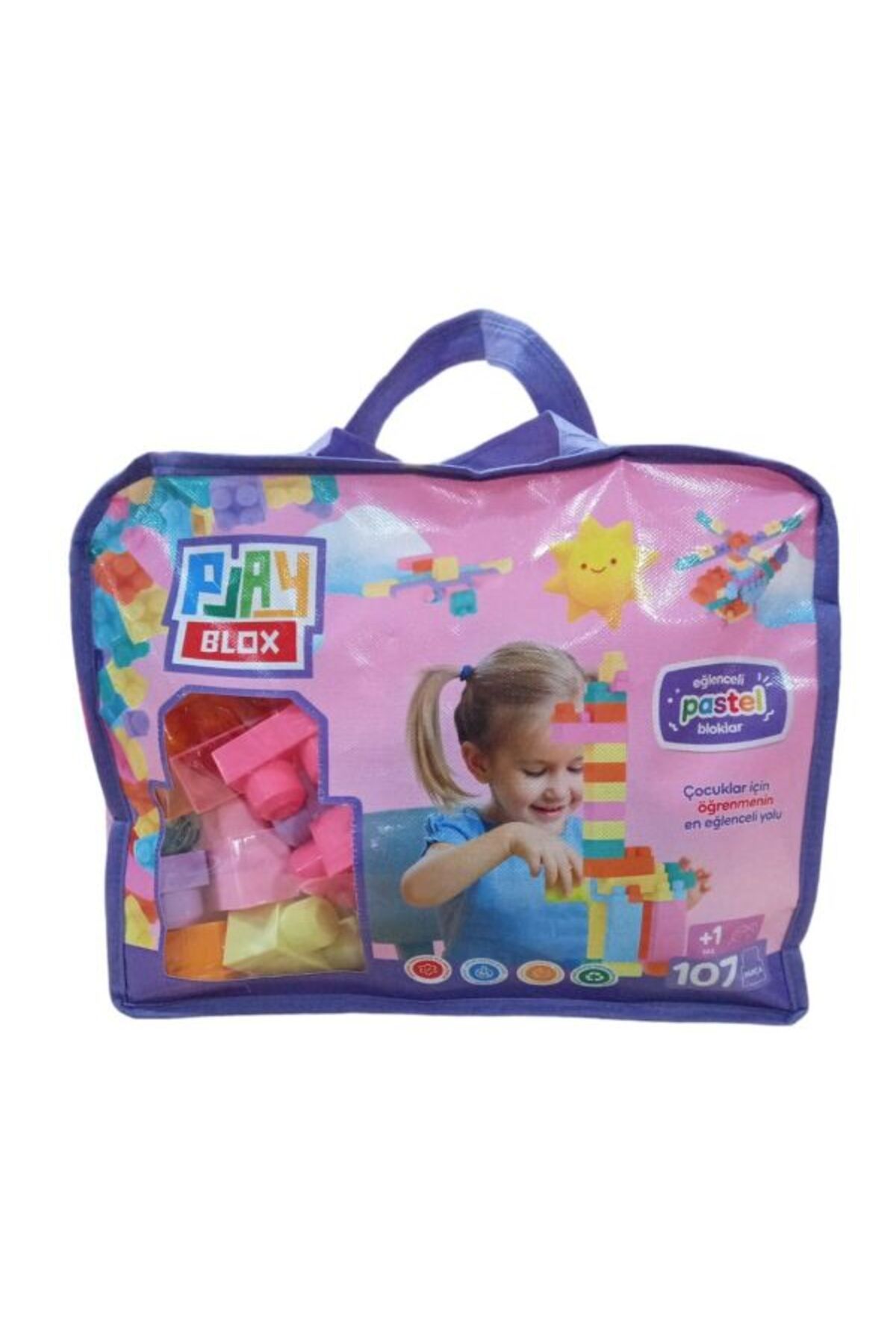 PARİLES Blox Pastel 107 Parça Kovalı 3127