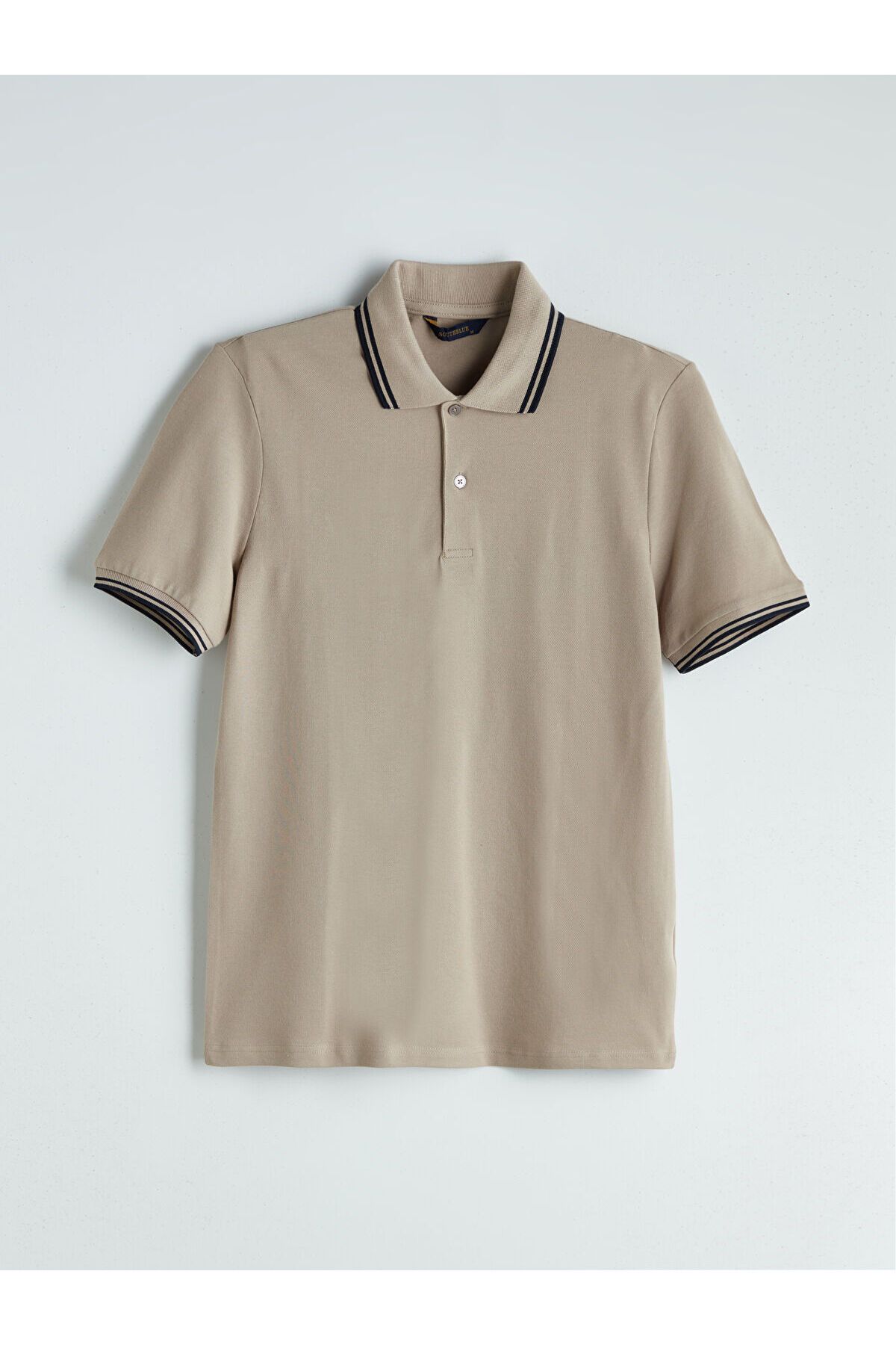 LC Waikiki Polo Yaka Kısa Kollu Erkek Dokulu Tişört