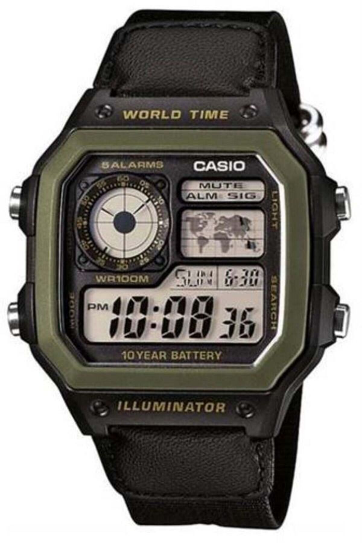 Casio-Casio ساعة يد موديل Ae-1200whb-1bvdf 1