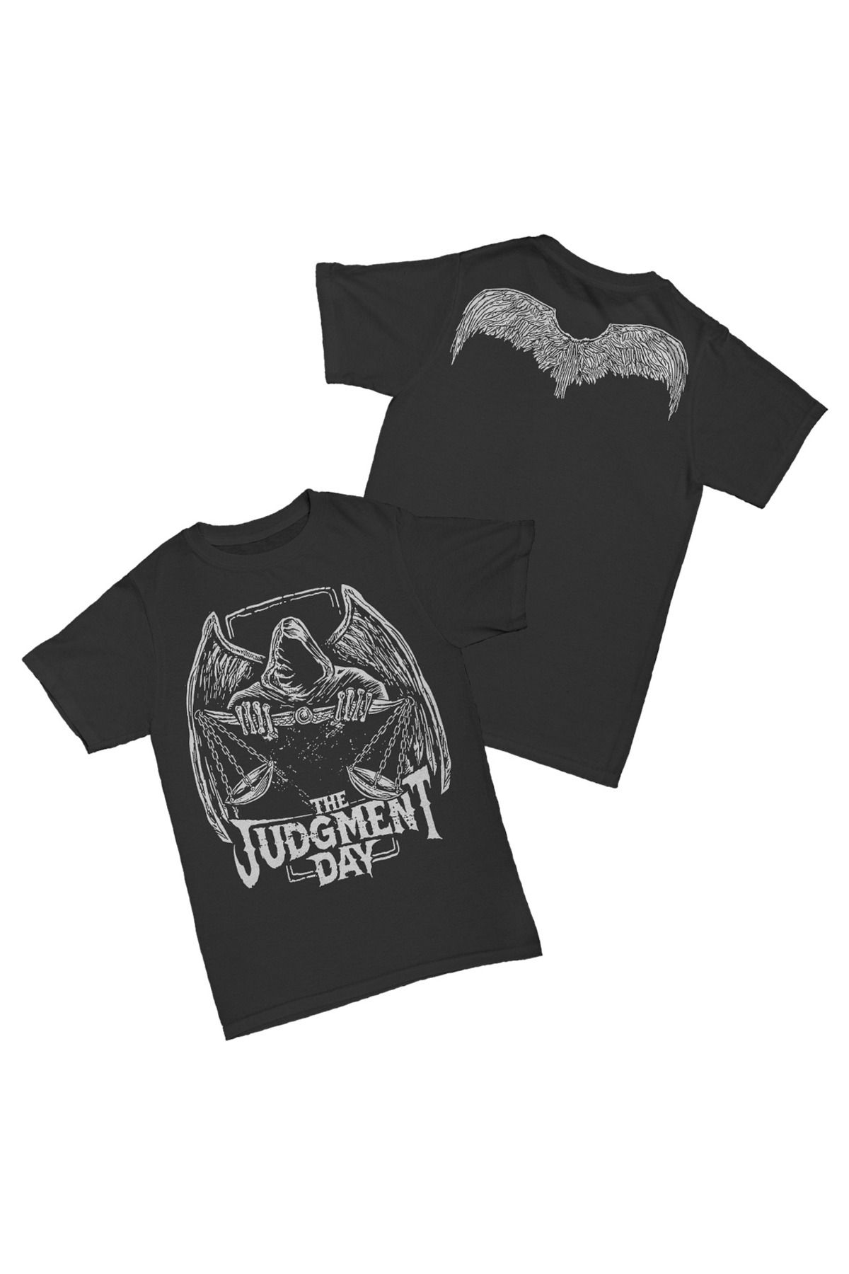 LEIVOR Rhea Ripley I' m your mami Baskılı Siyah Pamuk T-shirt