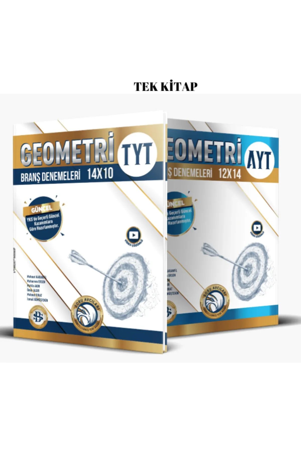 Bilgi Sarmal Yayınları Bilgi Sarmal Soru Avcıları TYT AYT Geometri 12 x 14 Branş Denemeleri