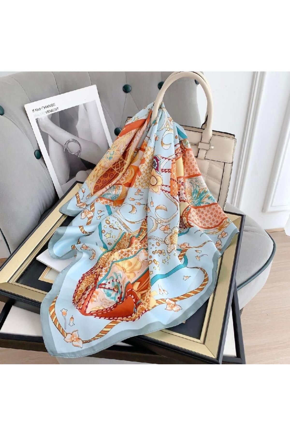 Venus Design Renkli Desenli Şal-Fular
