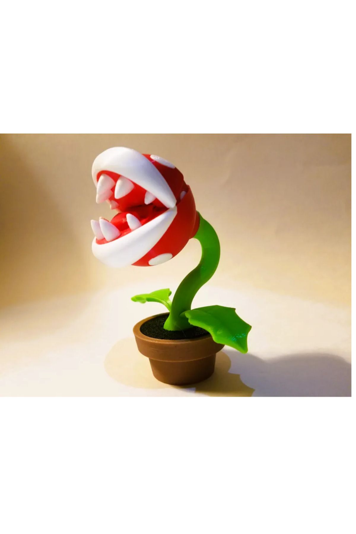 Modellio3D Super Mario Piranha Bitkisi Hareketli figür
