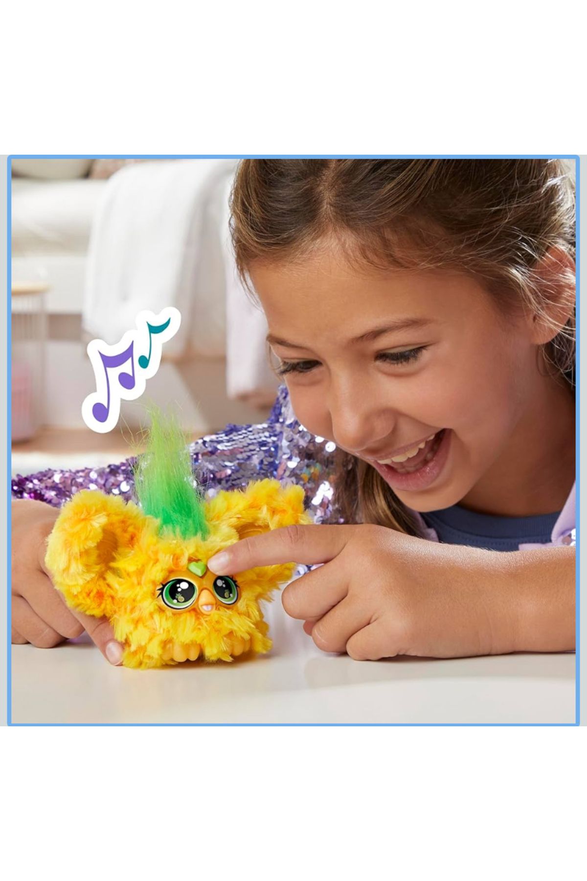 liss çarşı Furby Furblets Mini Elektronik Pelüş Oyuncak %100 Orj.