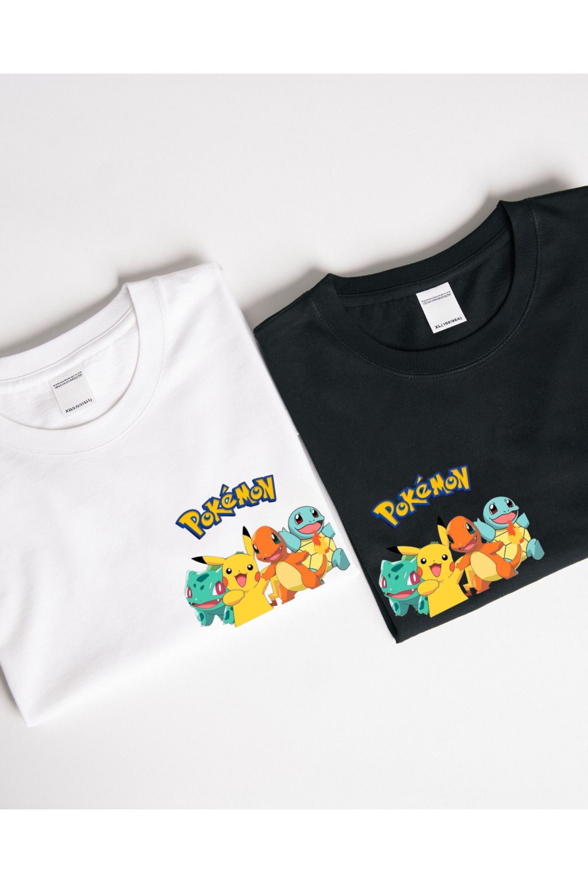 Ebiidesign Pokemon Tasarımlı Baskılı T-Shirt