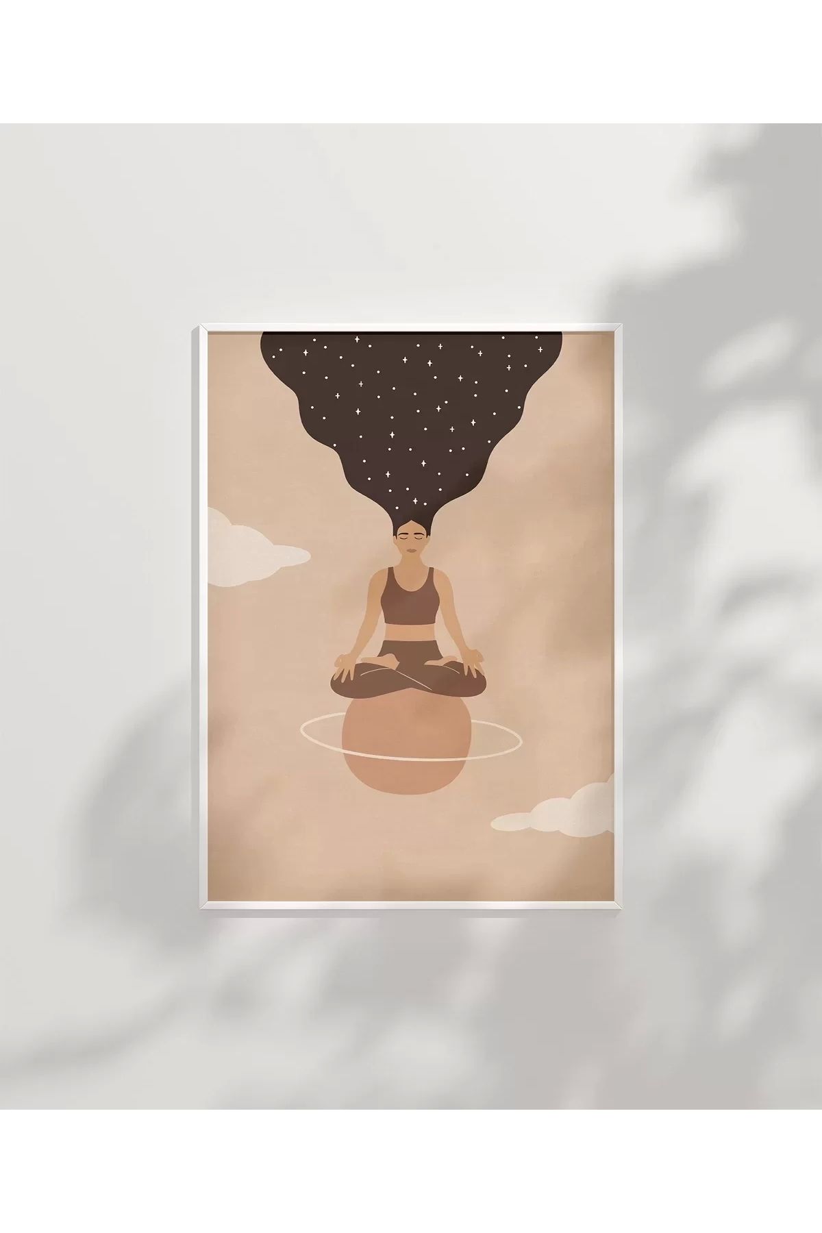 VOGLOO Çerçevesiz Poster Kozmik Denge