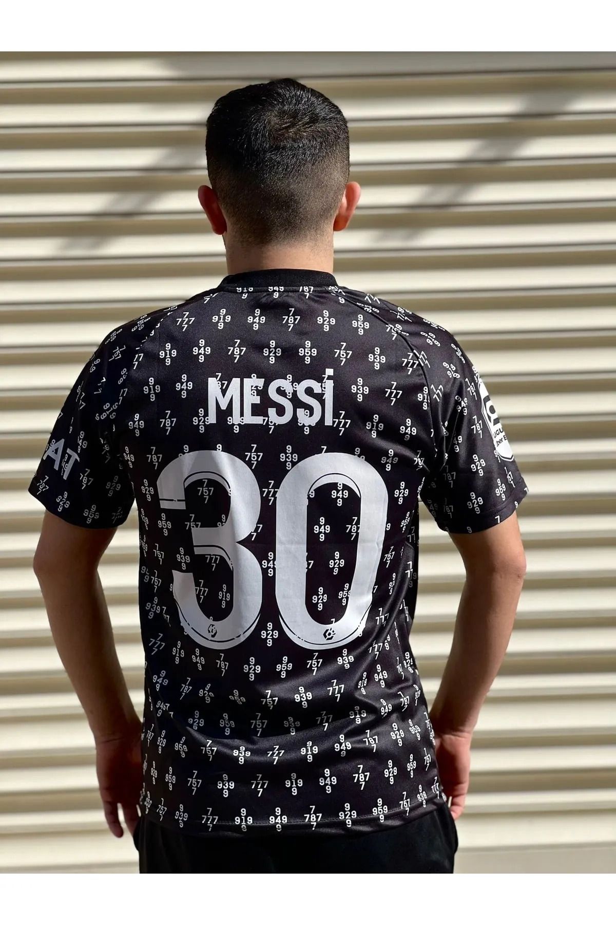 Lion Spor Psg 2023/2024 Sezon Özel Rakam Desenli Tasarım Lionel Messi Forması