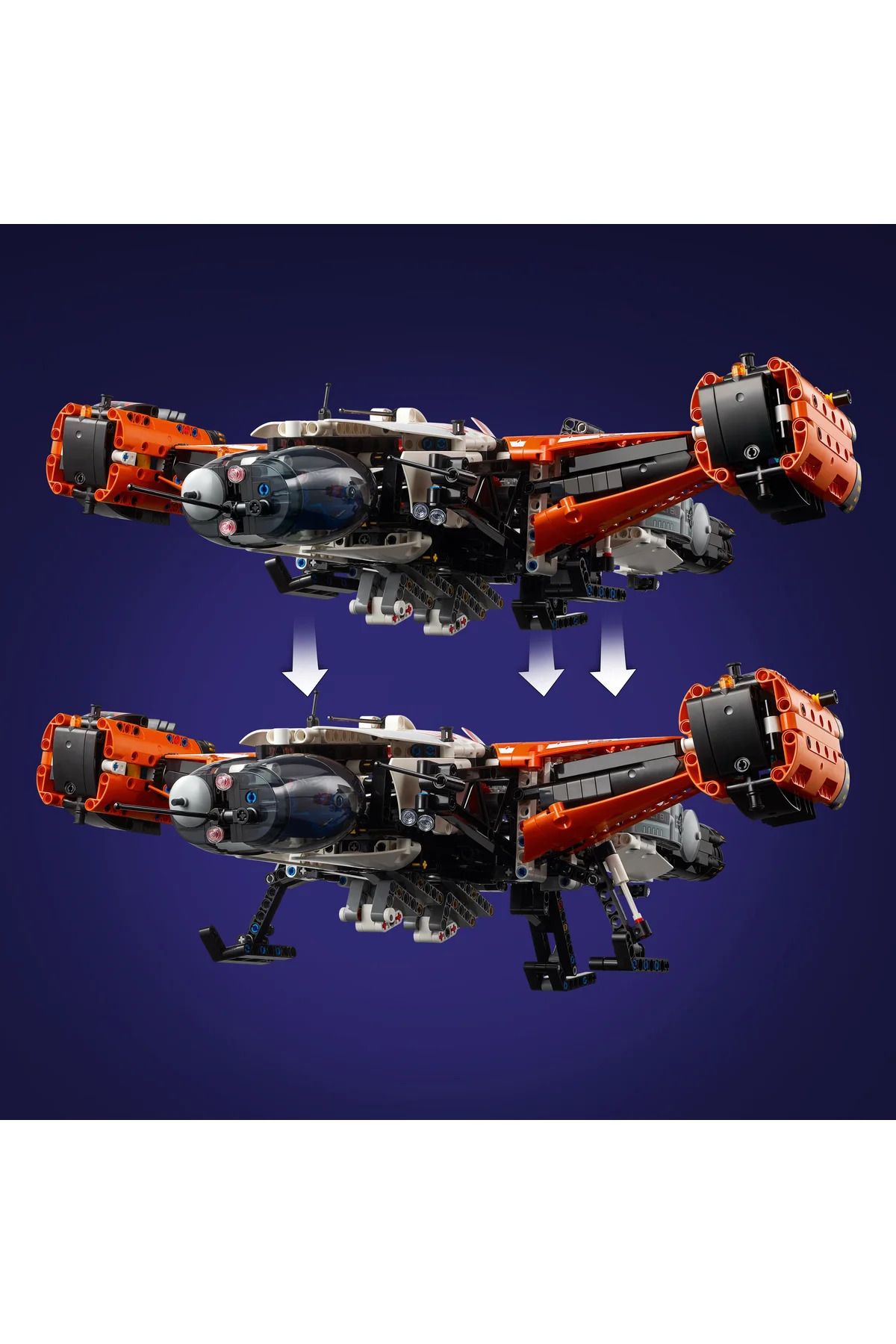 LEGO-®   Technic Vtol Heavy Cargo Space Ship Lt81 42181 - 10+ Toy Model Building Kit (1365 Pr) 8