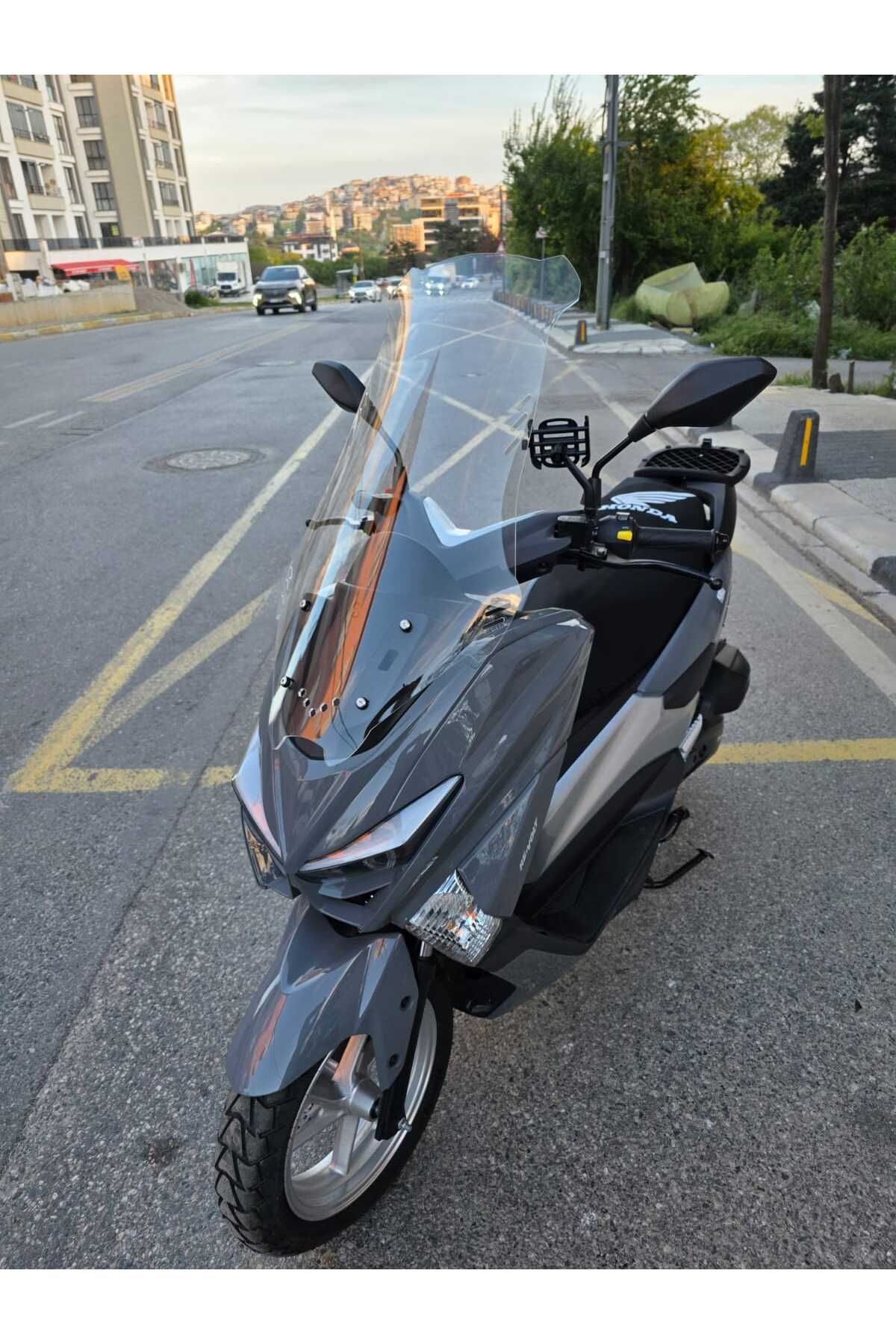 Revolt RSX4 Siperlik Ön Cam 2022-2025 Model 75cm Şeffaf Renkli 4mm ORTA BOYLU