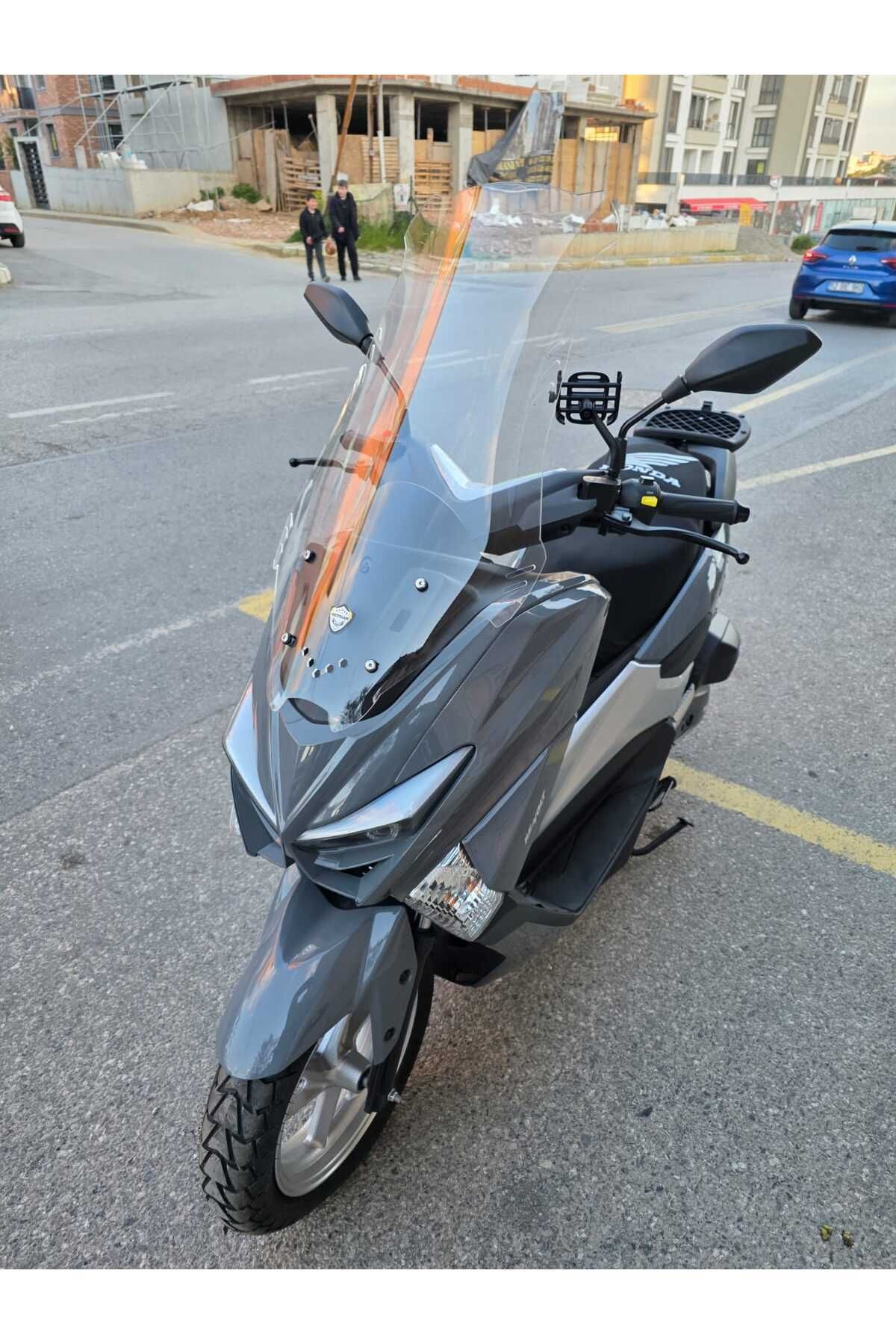 Revolt RSX4 Siperlik Ön Cam 2022-2025 Model 75cm Şeffaf Renkli 4mm ORTA BOYLU