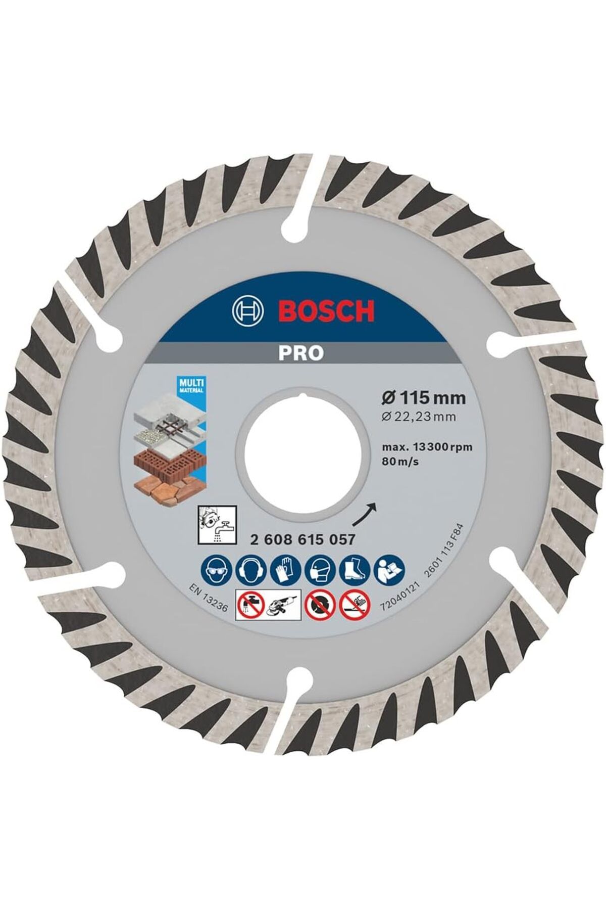 STOREMAX srhtDS Professional Accessories Elmas Kesme ve Delme Aksesuarları, Disk, Gri, 1 Adet Desing 266450