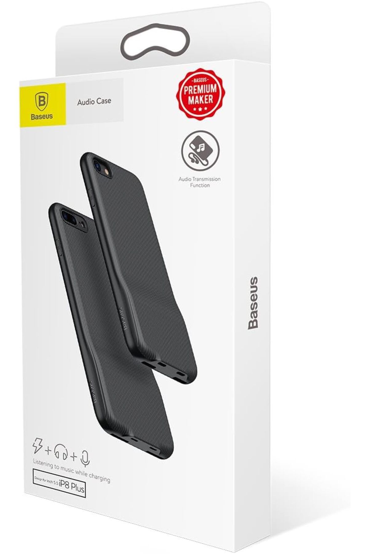 STOREMAX nffashopm Audio Case For iP7/iP8 Uyumlu Black WIAPIPH8N-VI01 storestarx 1051353