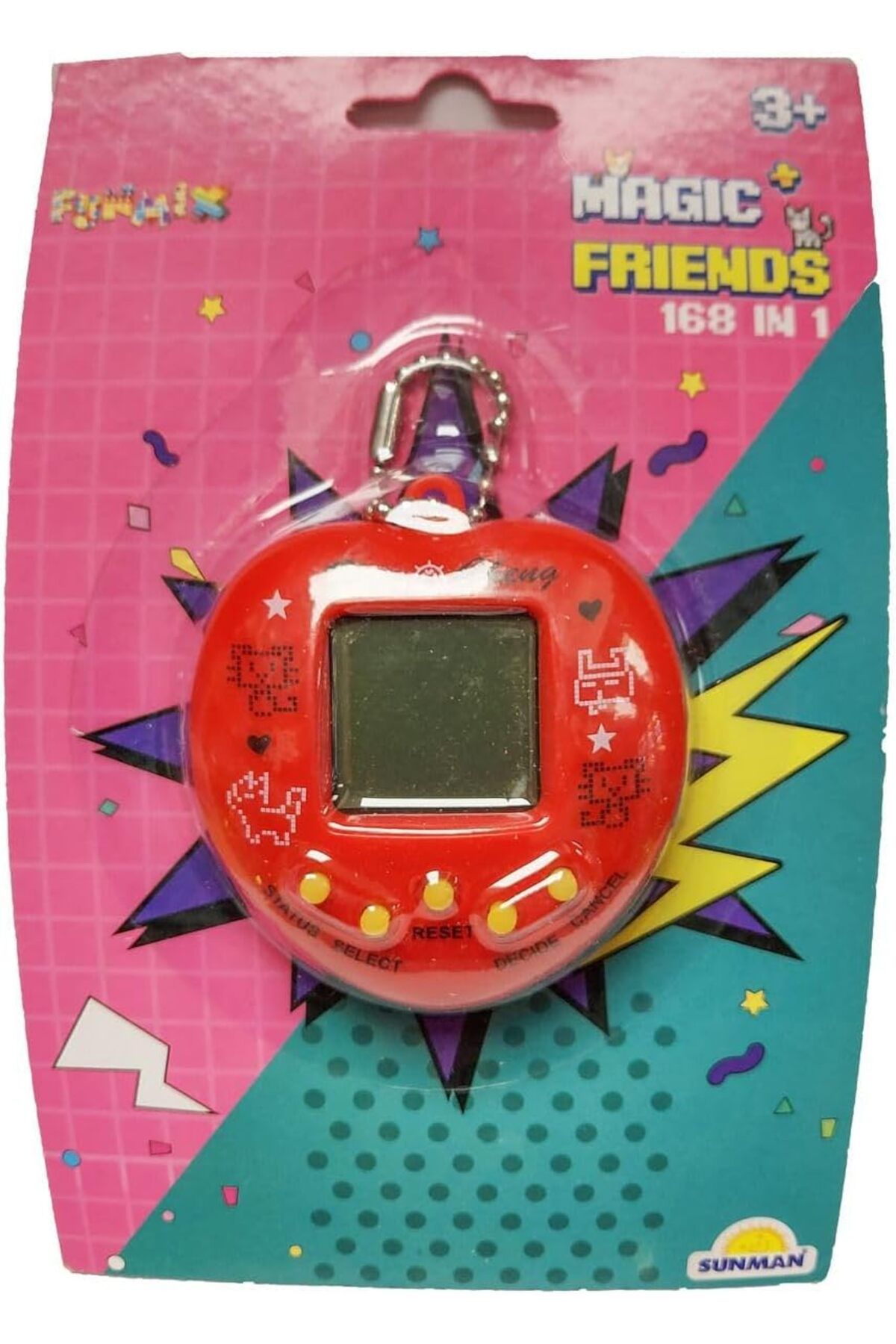 STOREMAX Toys Nostaljik Oyuncak Sanal Bebek (Kırmızı)