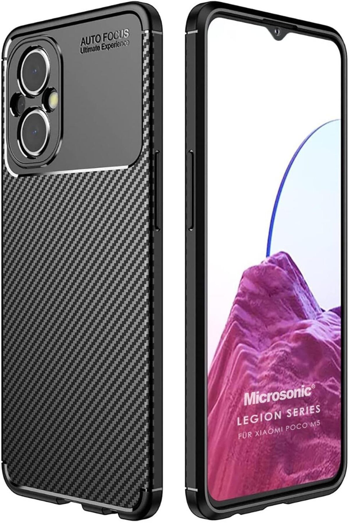 STOREMAX dlshop Xiaomi Poco M5 için Kılıf Legion Series Siyah [Poco M5 ile Uyumlu Kılıf - Siyah] star 99